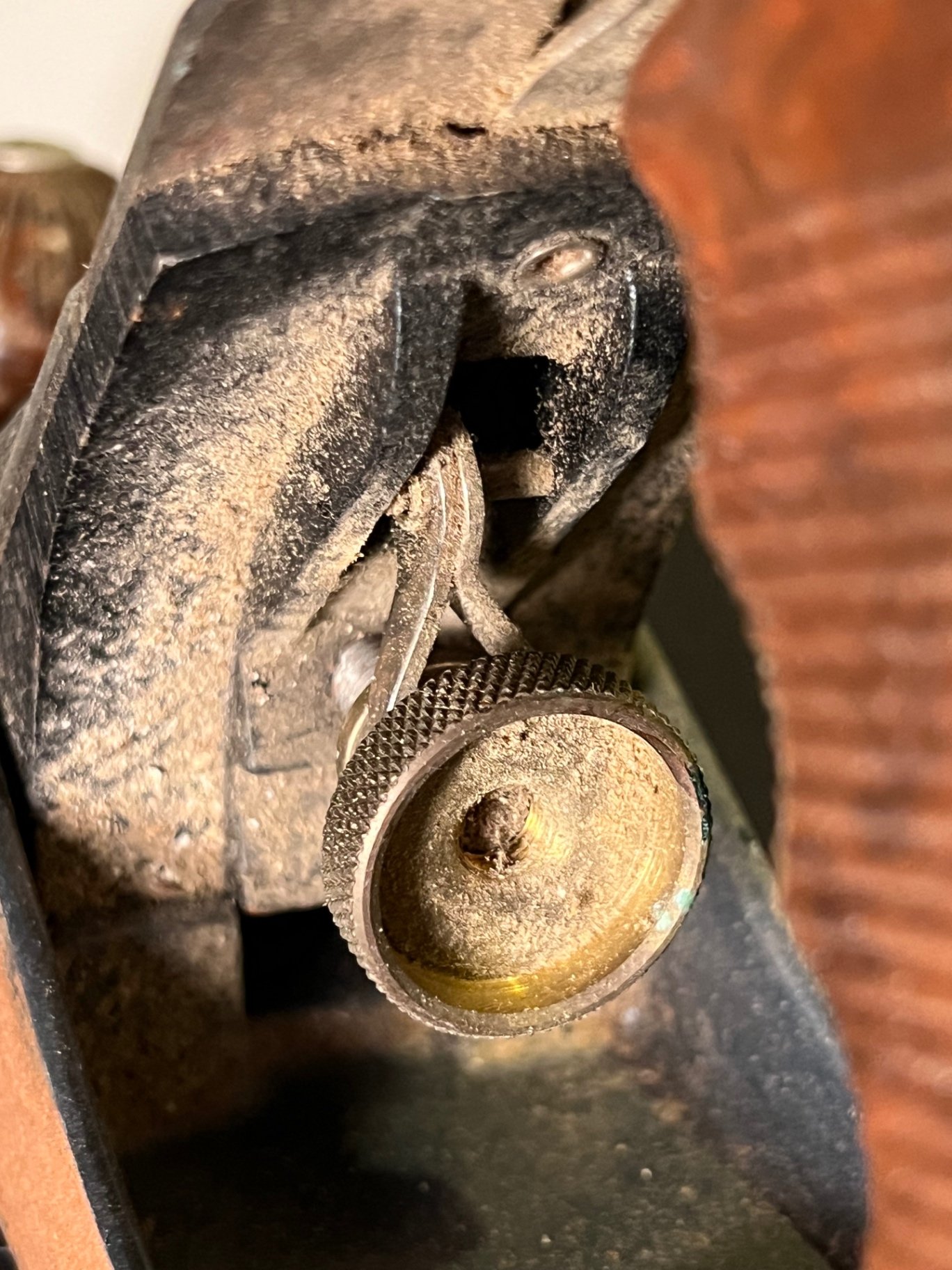 Set of vintage woodworking planes and metal hardware - image 5 of 10