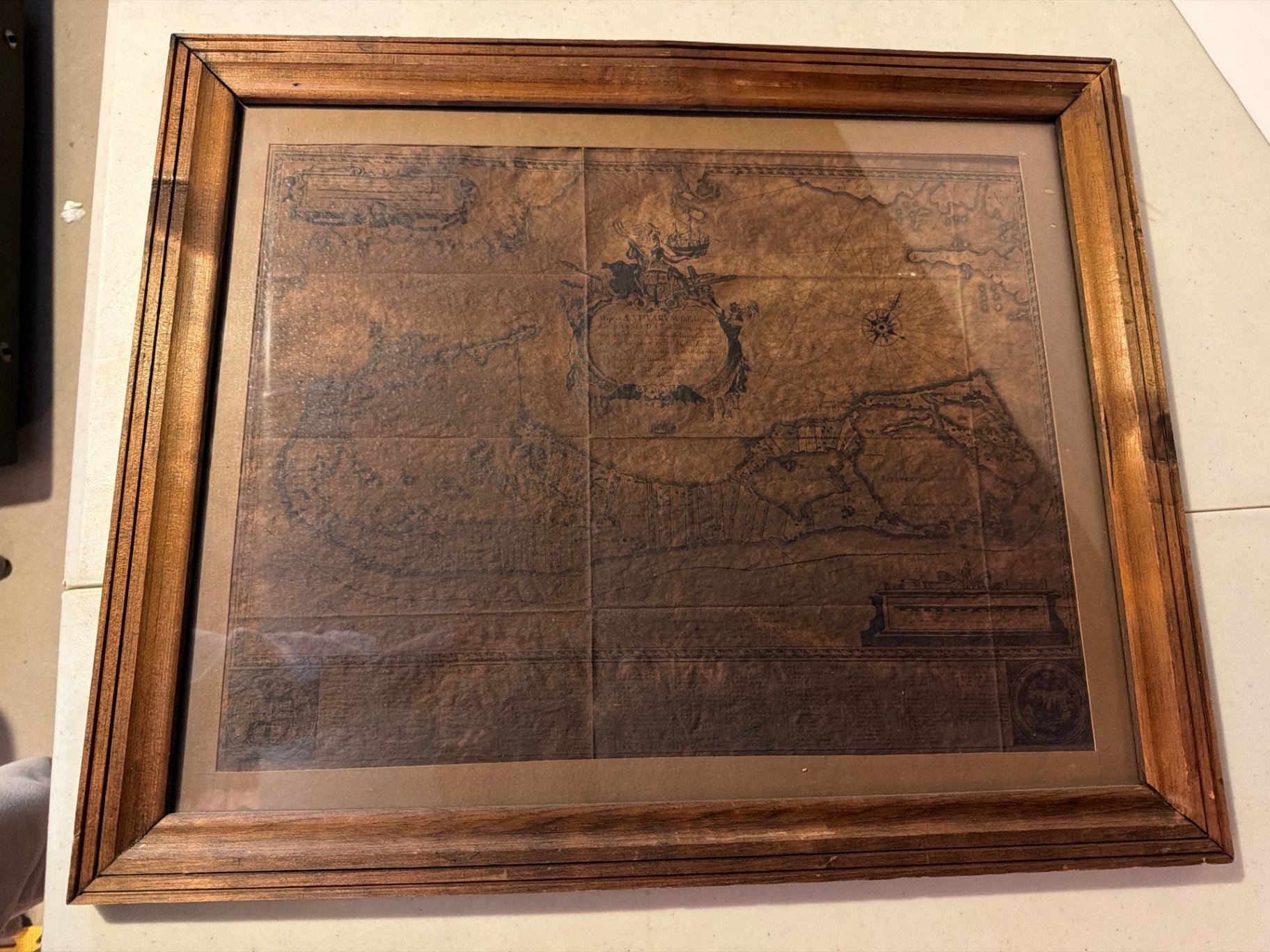 Framed Map Print - image 4 of 7