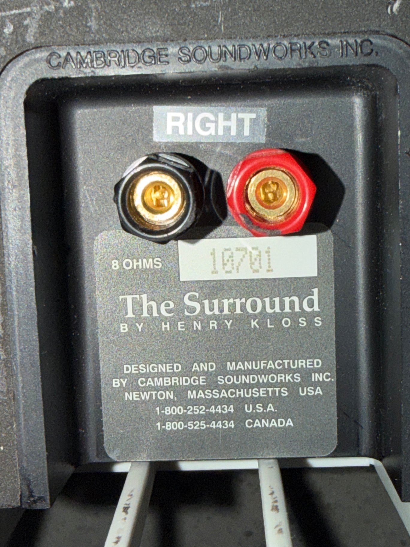 Vintage Cambridge SoundWorks Speakers Set  - image 2 of 8
