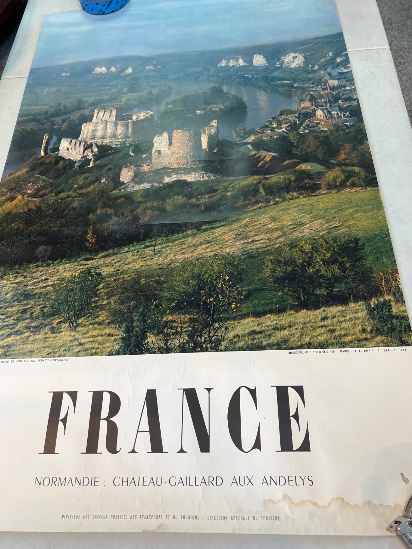 Travel posters featuring France and Sevilla - image 4 of 8