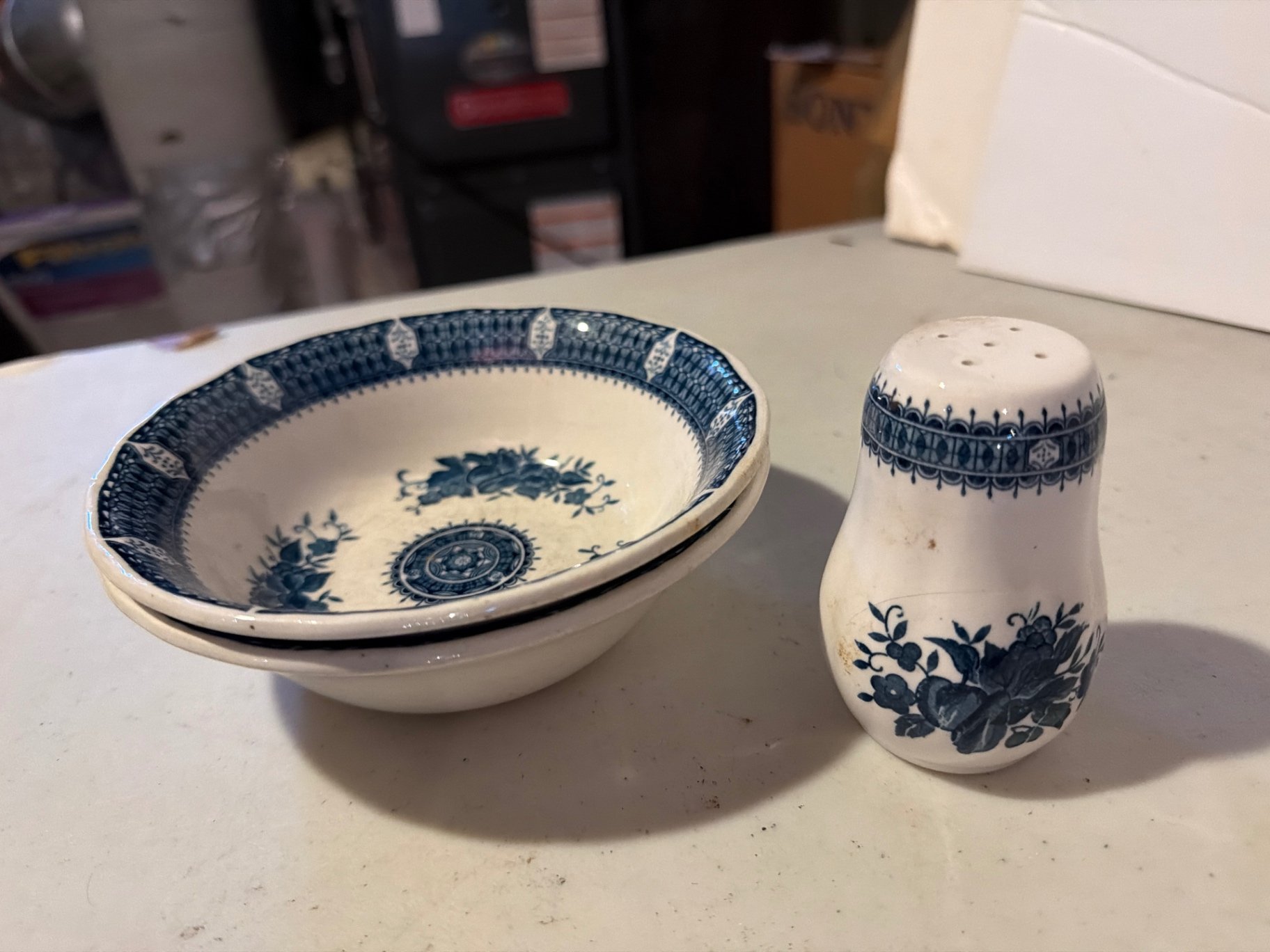 Blue and White Ceramic Dinnerware  - image 6 of 15