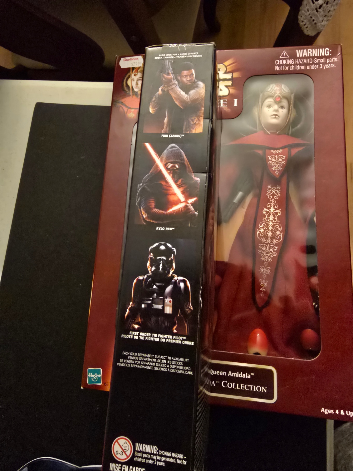 Star Wars Queen Amidala figures and Episode I packaging - image 11 of 16