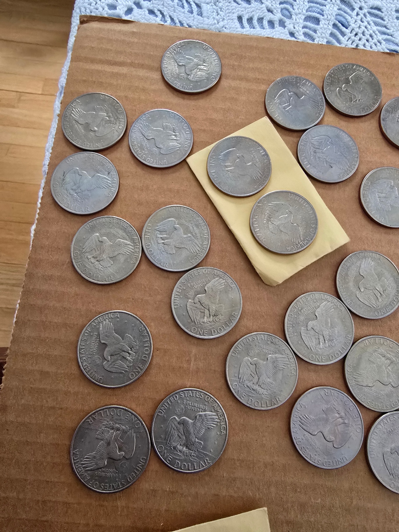 Mixed U.S. Circulated Coin Lot (About 60–80 Coins) plus a locking storage box - image 7 of 23