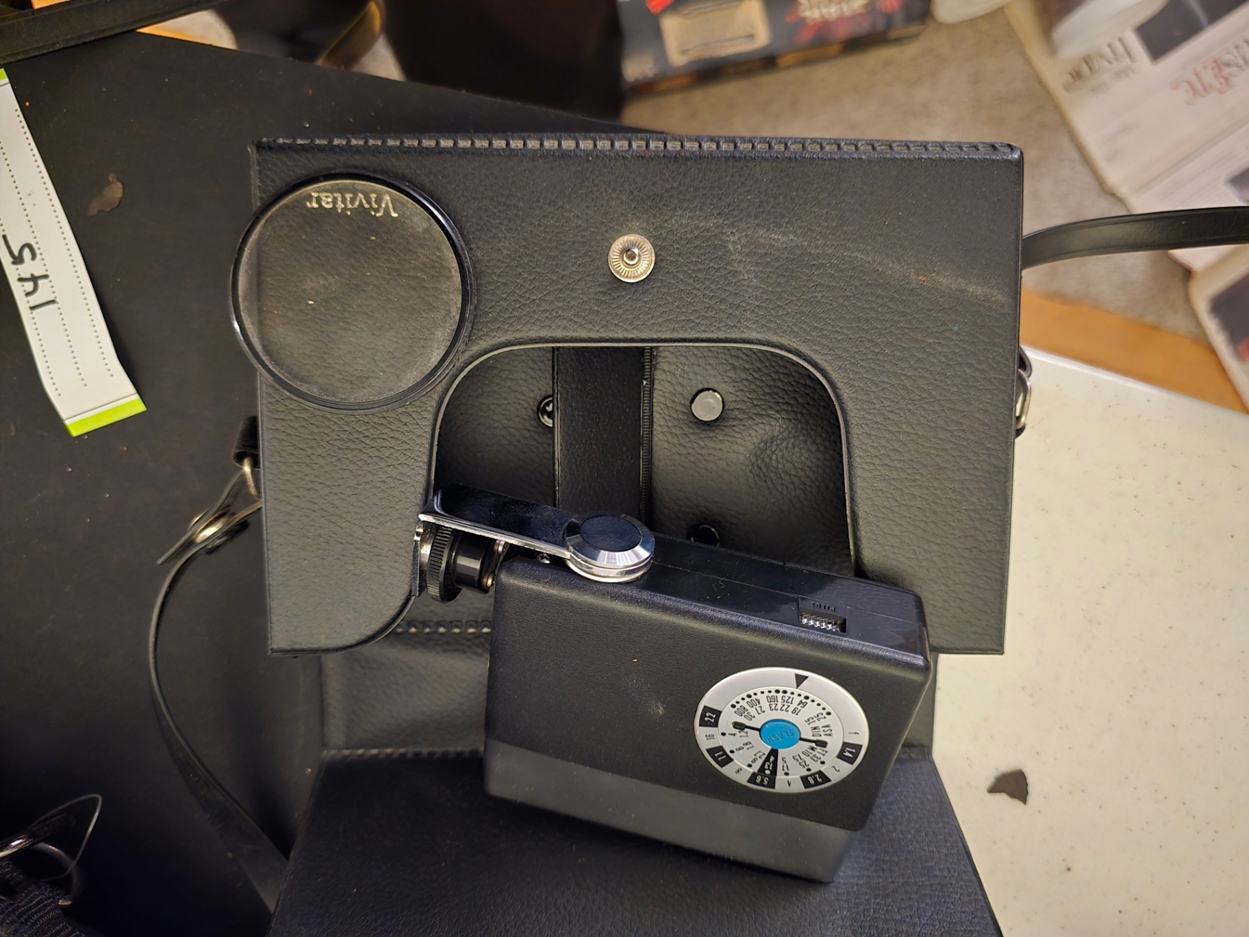 Minolta SR-T101 135mm camera with accessories - image 12 of 18