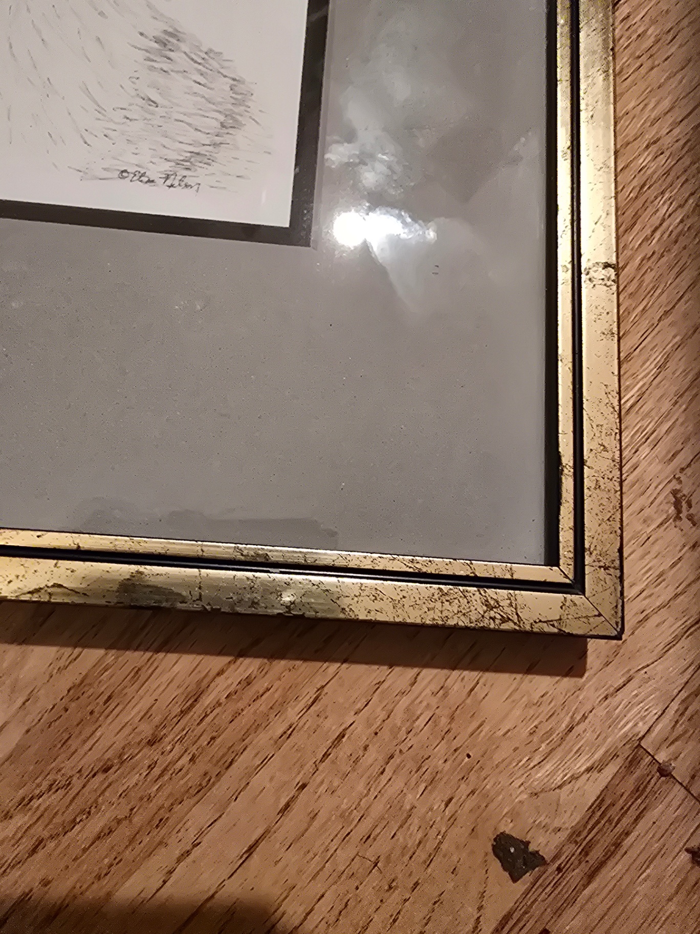 Framed Cat Artwork - one signed and one with COA - image 10 of 14