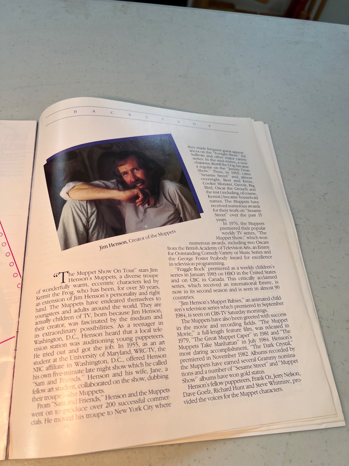 The Muppet Show On Tour program - image 2 of 10
