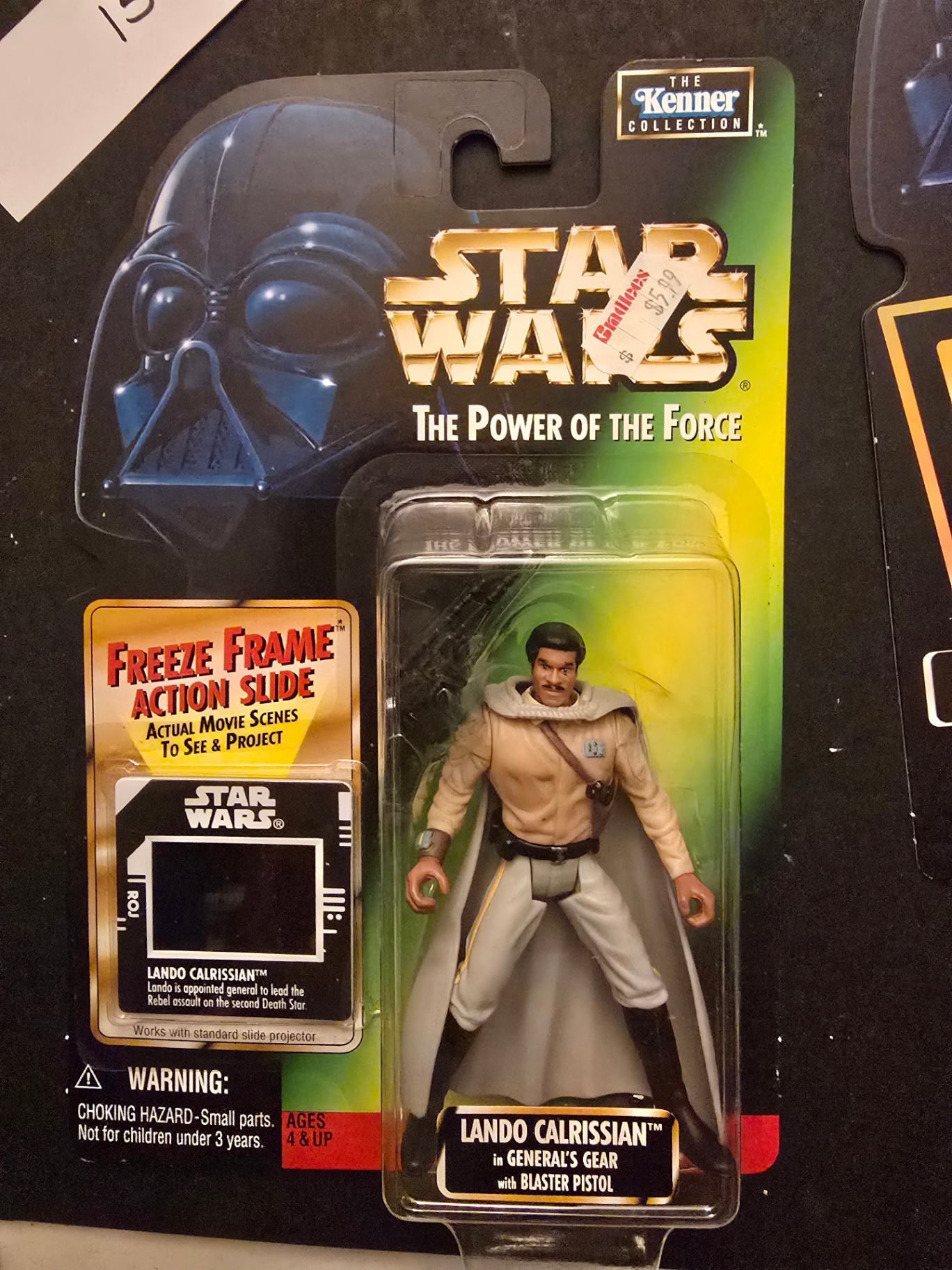 Star Wars The Power of the Force action figures (Luke Skywalker, Darth Vader, Sandtrooper, Lando Calrissian) - image 5 of 10