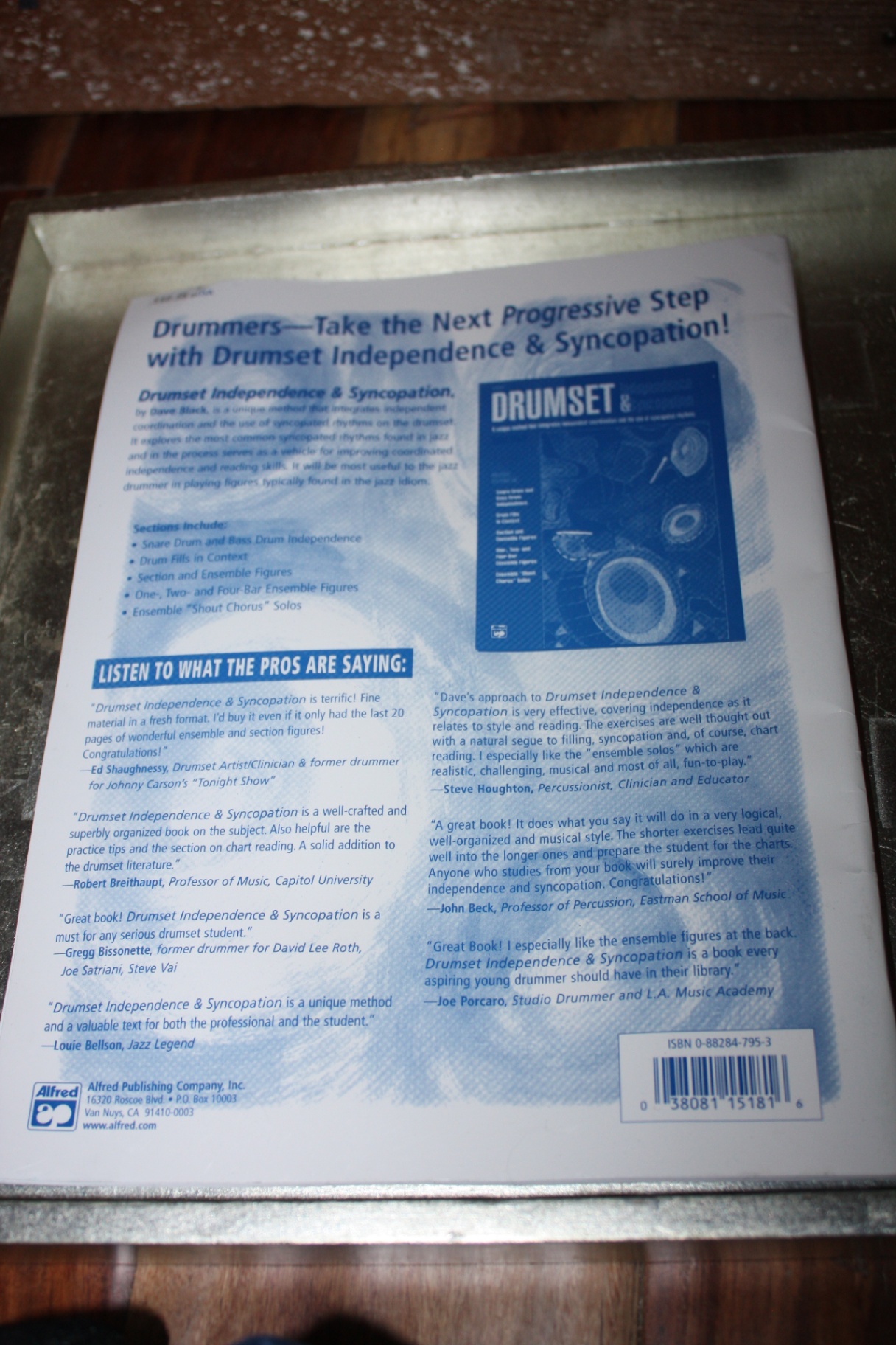 Drum Hardware & Instruction Book Lot – Snare Stand, Boom Cymbal Arm & Ted Reed “Syncopation” Book - image 4 of 4