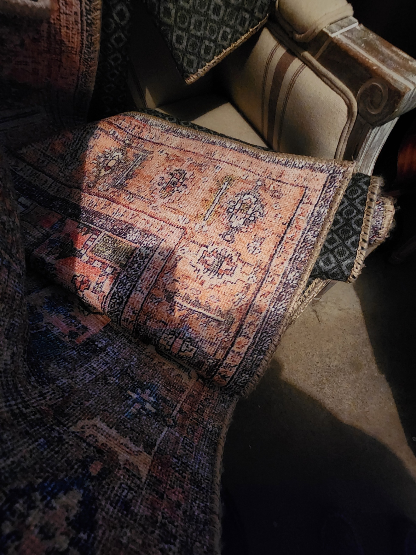 Unique Loom Timeless Rust Red Area Rug - 7'6" by 10' 6" - image 14 of 15