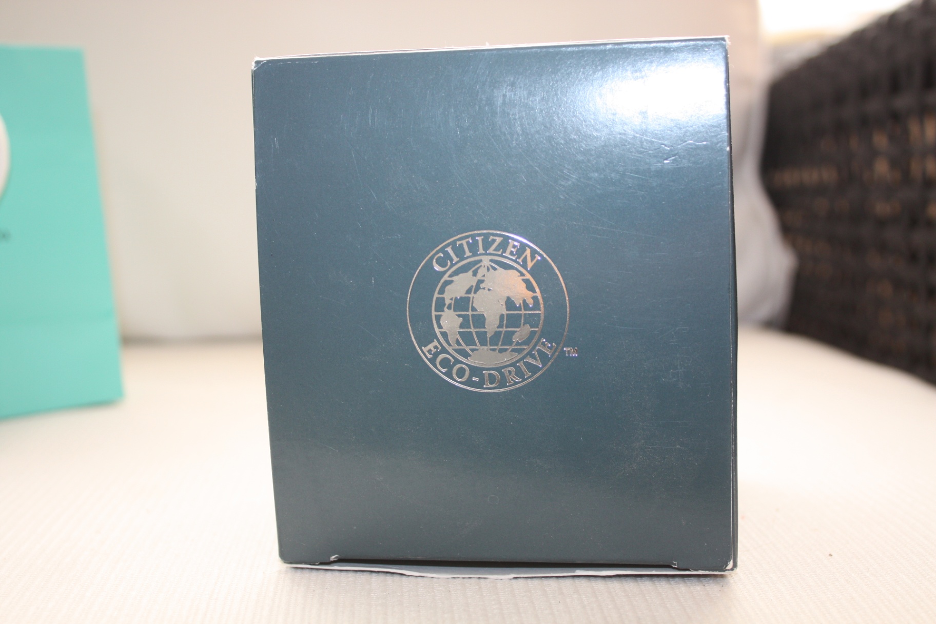 Citizen Eco-Drive Rectangular Watch – Crystal-Accent Bezel – BNIB w/ Box & Papers - image 2 of 7