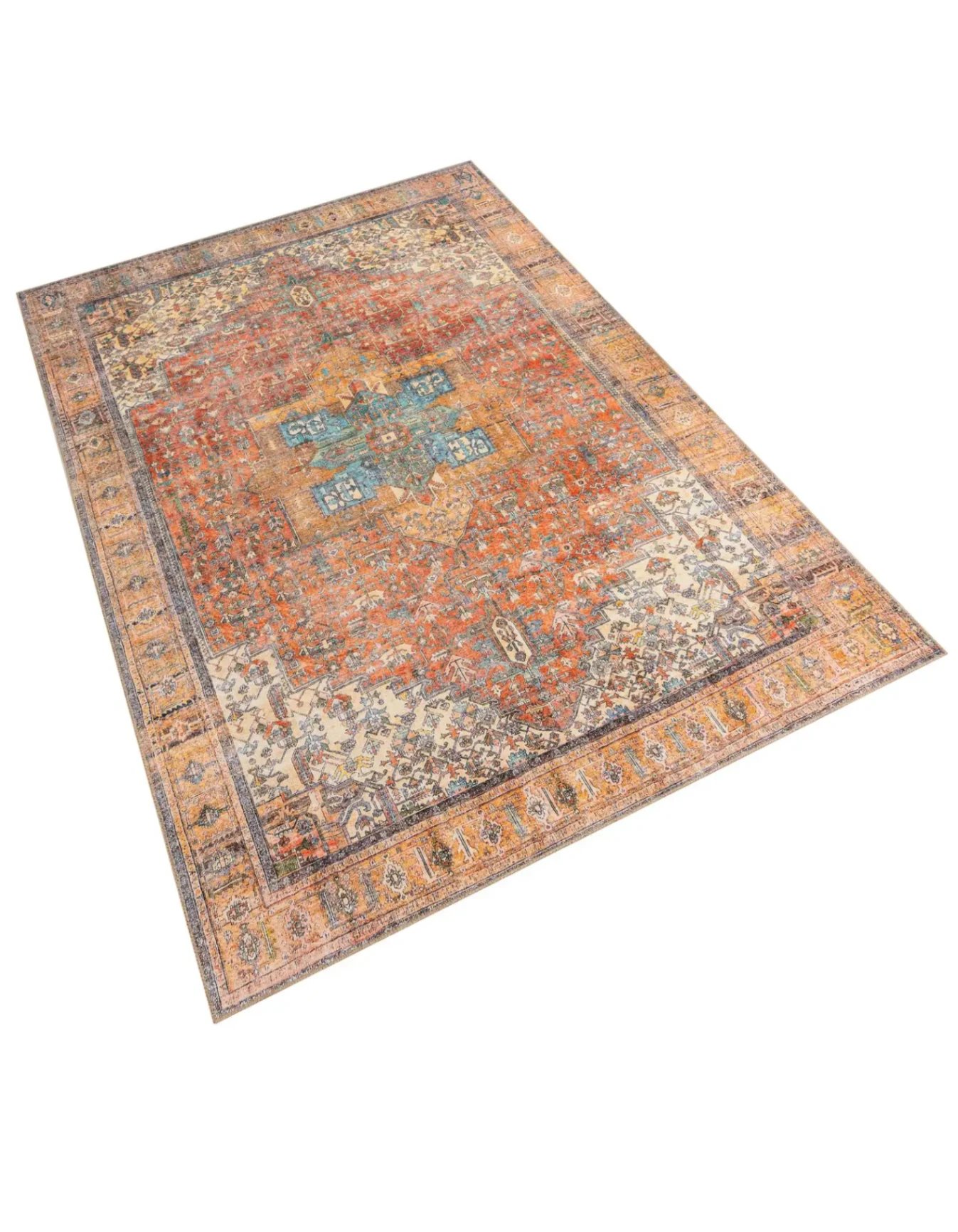 Unique Loom Timeless Rust Red Area Rug - 7'6" by 10' 6" - image 9 of 15