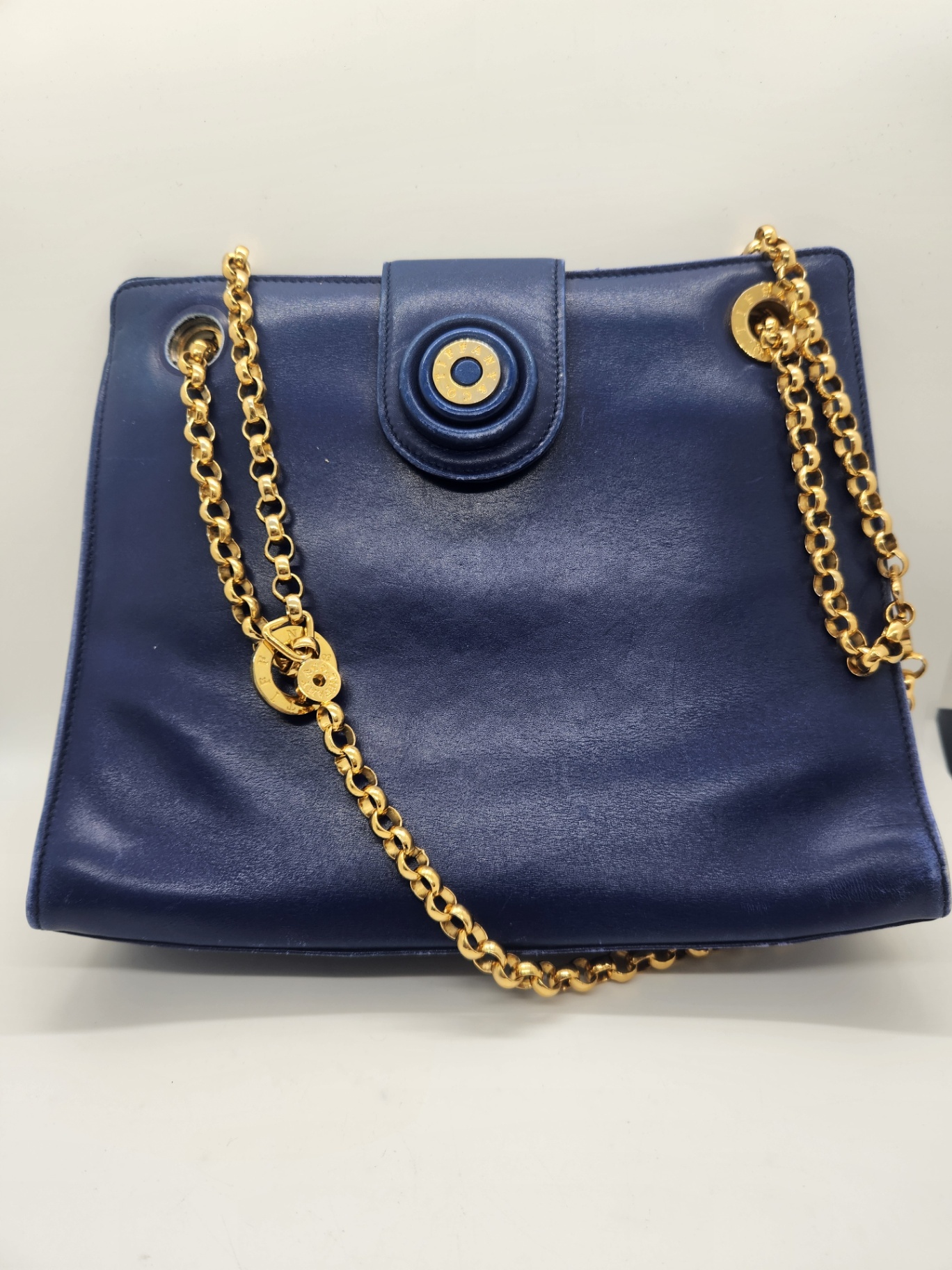 Tiffany & Co Vintage Logo Pochette Chain Shoulder Bag Handbag Purse - image 5 of 10