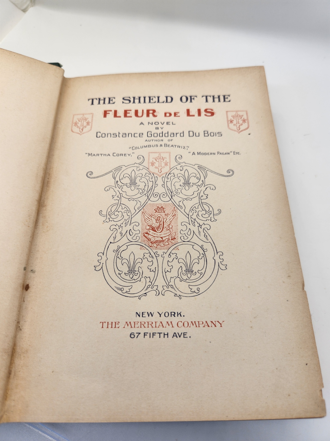 The Shield of the Fleur de Lis, written by Constance Goddard Du Bois - image 2 of 8