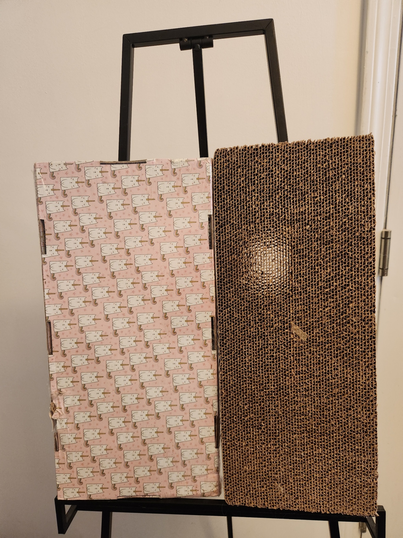 CatHaus Whimsy Collection Large Cat Scratcher “Unicat” – Includes Catnip – 2 Pieces - image 2 of 2