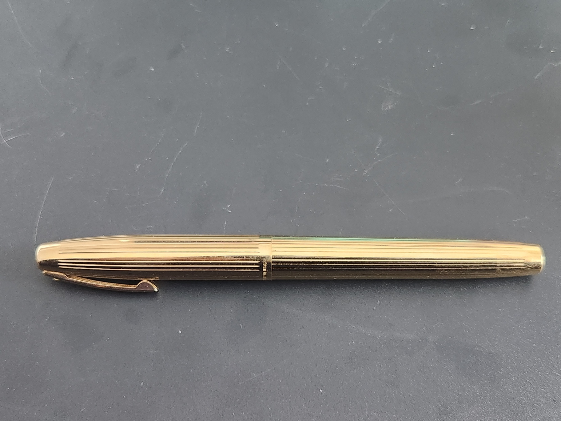 Vintage Sheaffer U.S.A. Fountain Pen with 14K Nib – Fluted Barrel - image 12 of 14