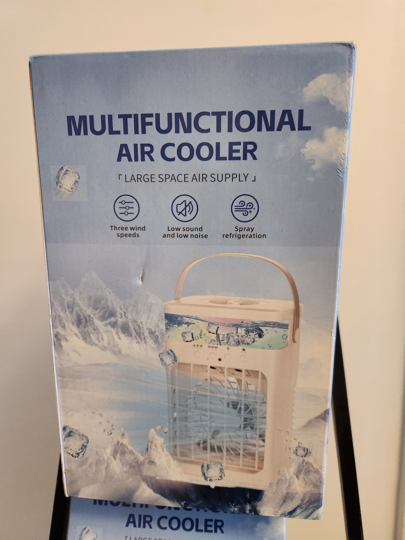(Lot of 2) Multifunctional Portable Air Coolers with 3 Wind Speeds and Spray Refrigeration NIB - image 1 of 6