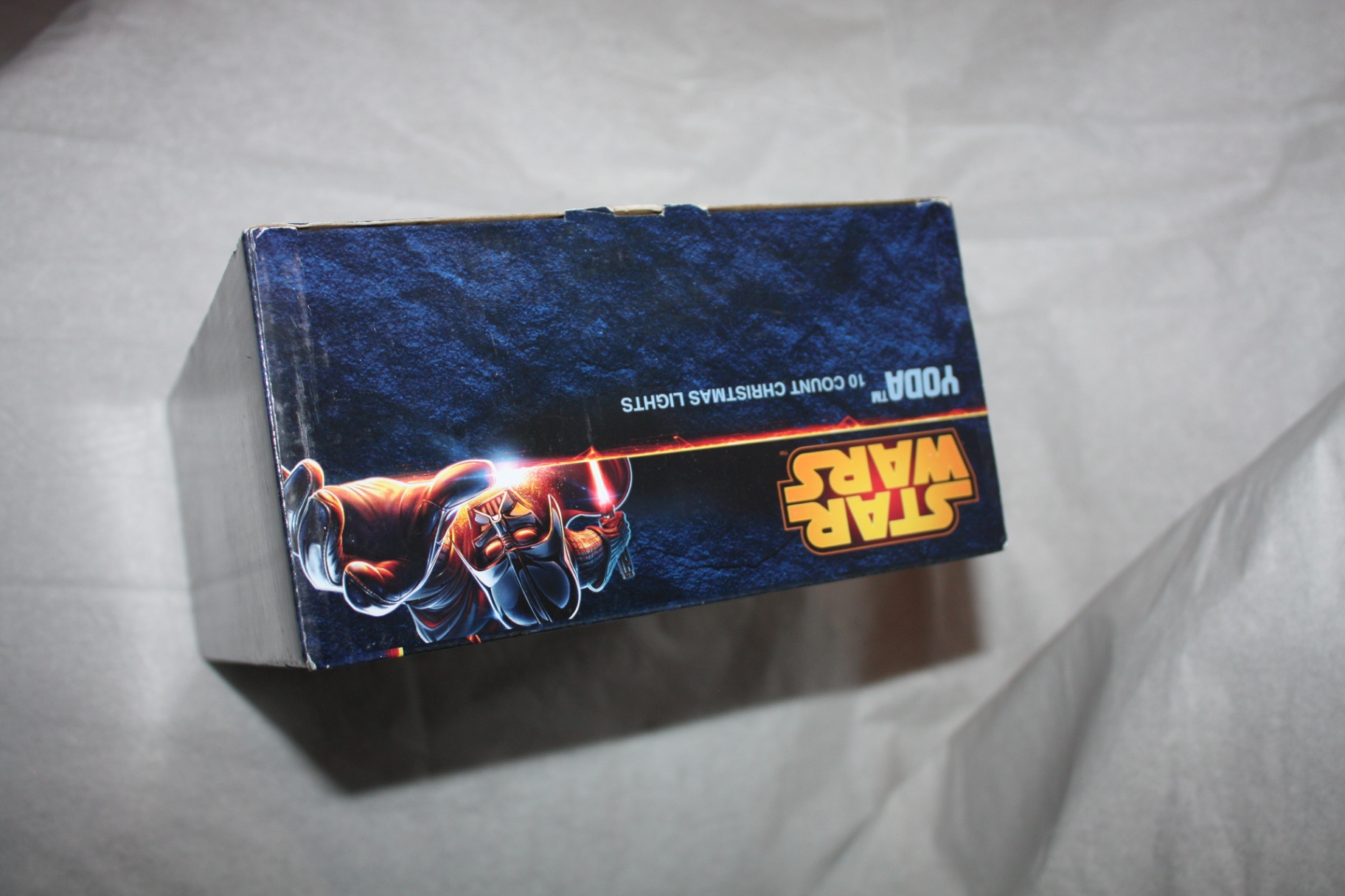 BNIB Vintage-y Star Wars Christmas String Lights Yoda Indoor/Outdoor Tested 10 Lights - image 4 of 4