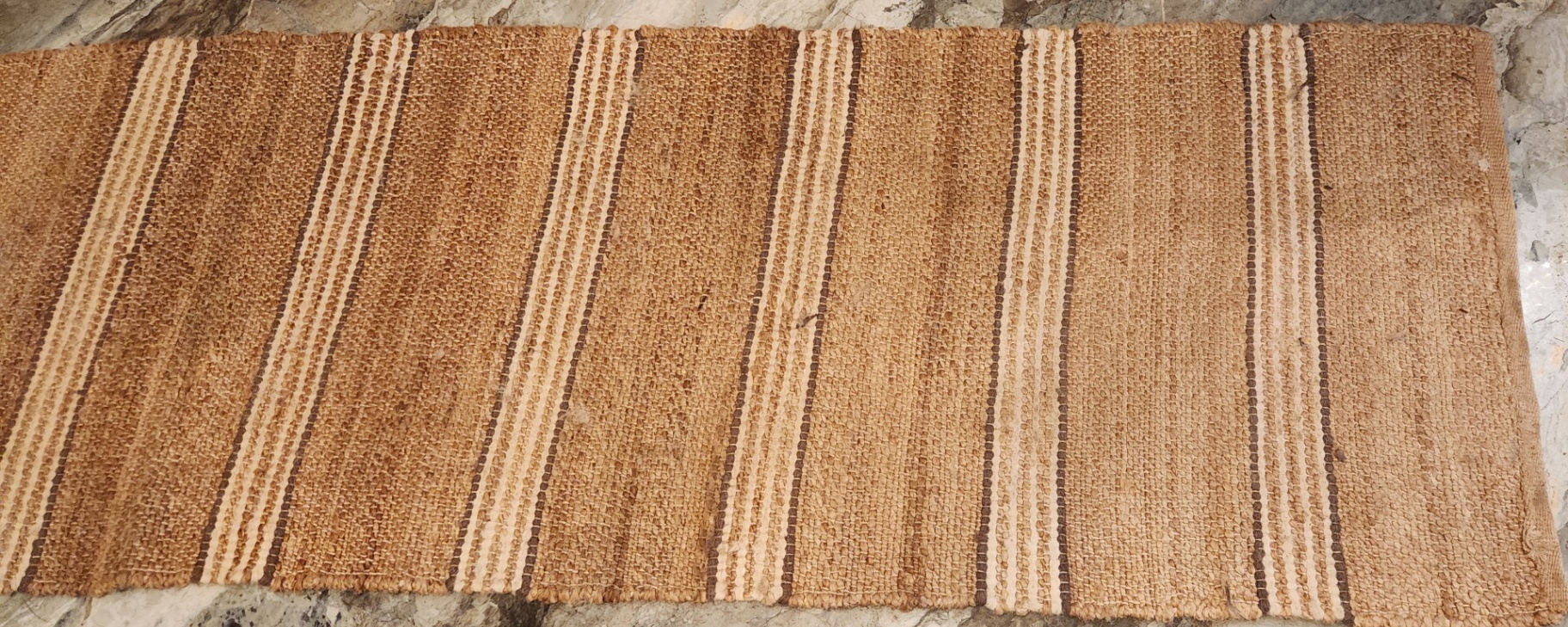 Momeni Chestnut Handwoven Wool Jute Runner Rug 2'3" by 8' - image 3 of 5