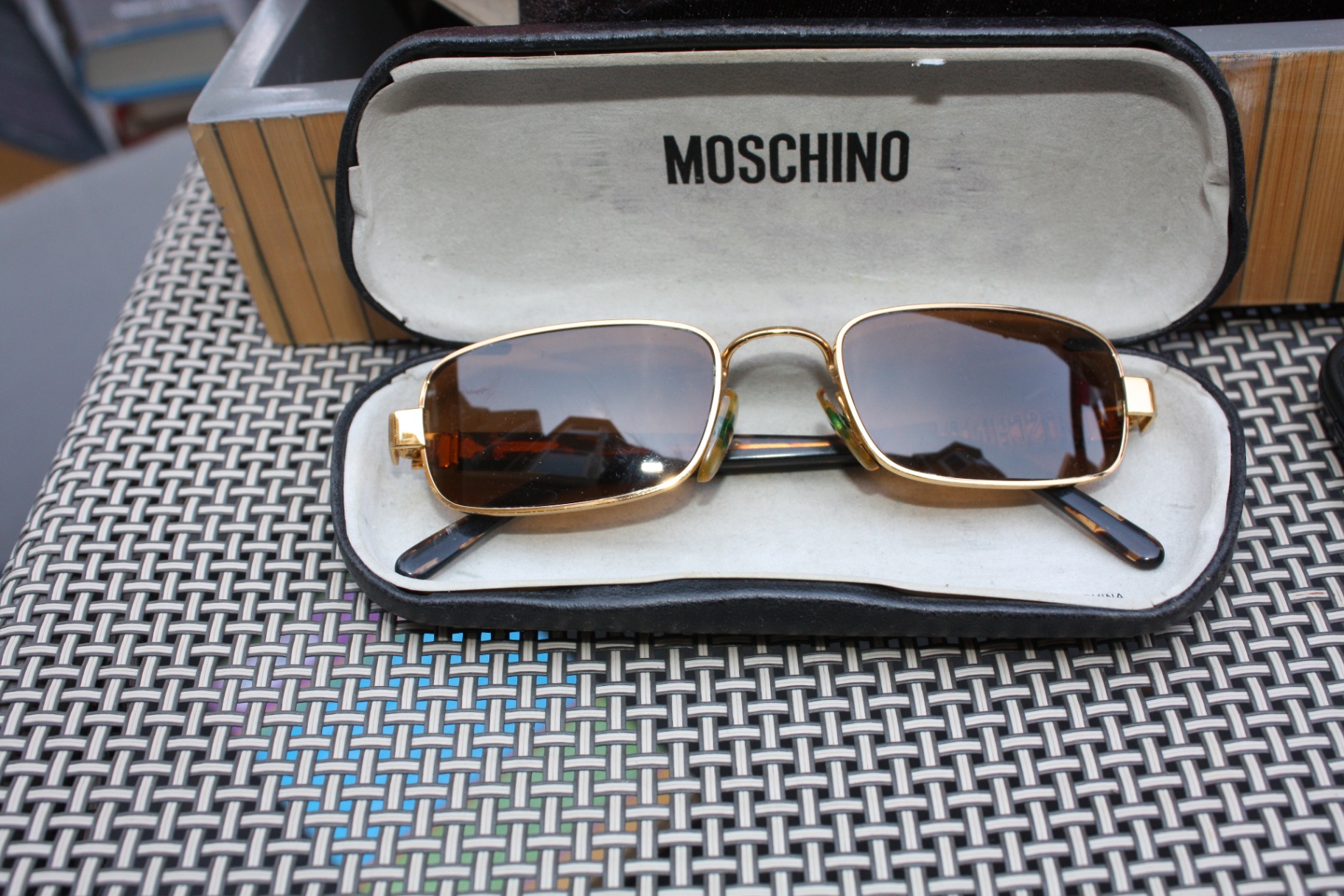 VERY RARE Moschino by Persol Vintage Sunglasses – Model MM3022 – 1990s – Made in Italy - image 5 of 11