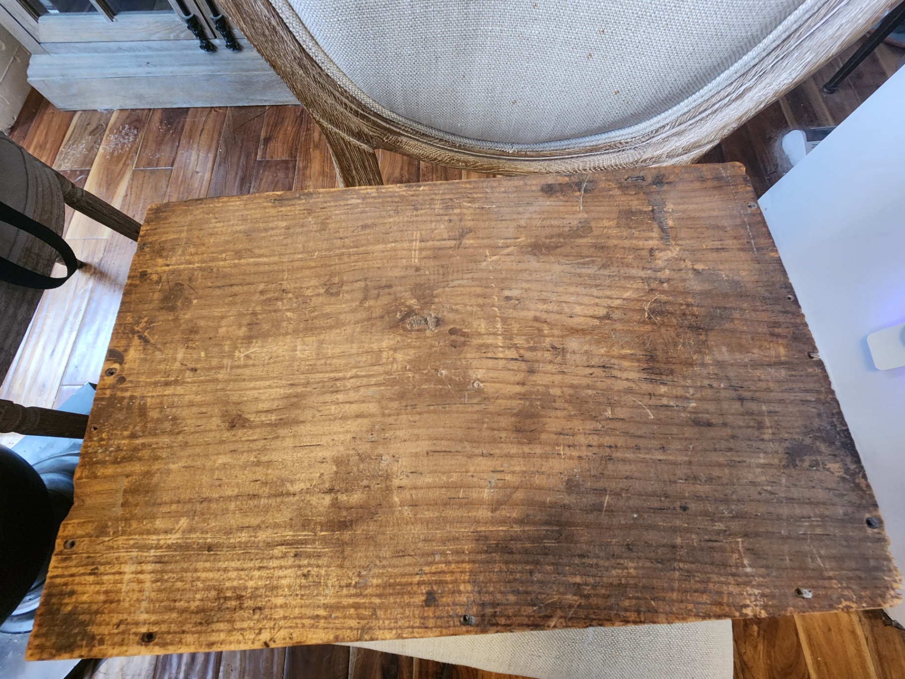 Vintage Frank Siddall’s Soap Wooden Crate Box w/ Original Advertising Lid Panel - image 7 of 8