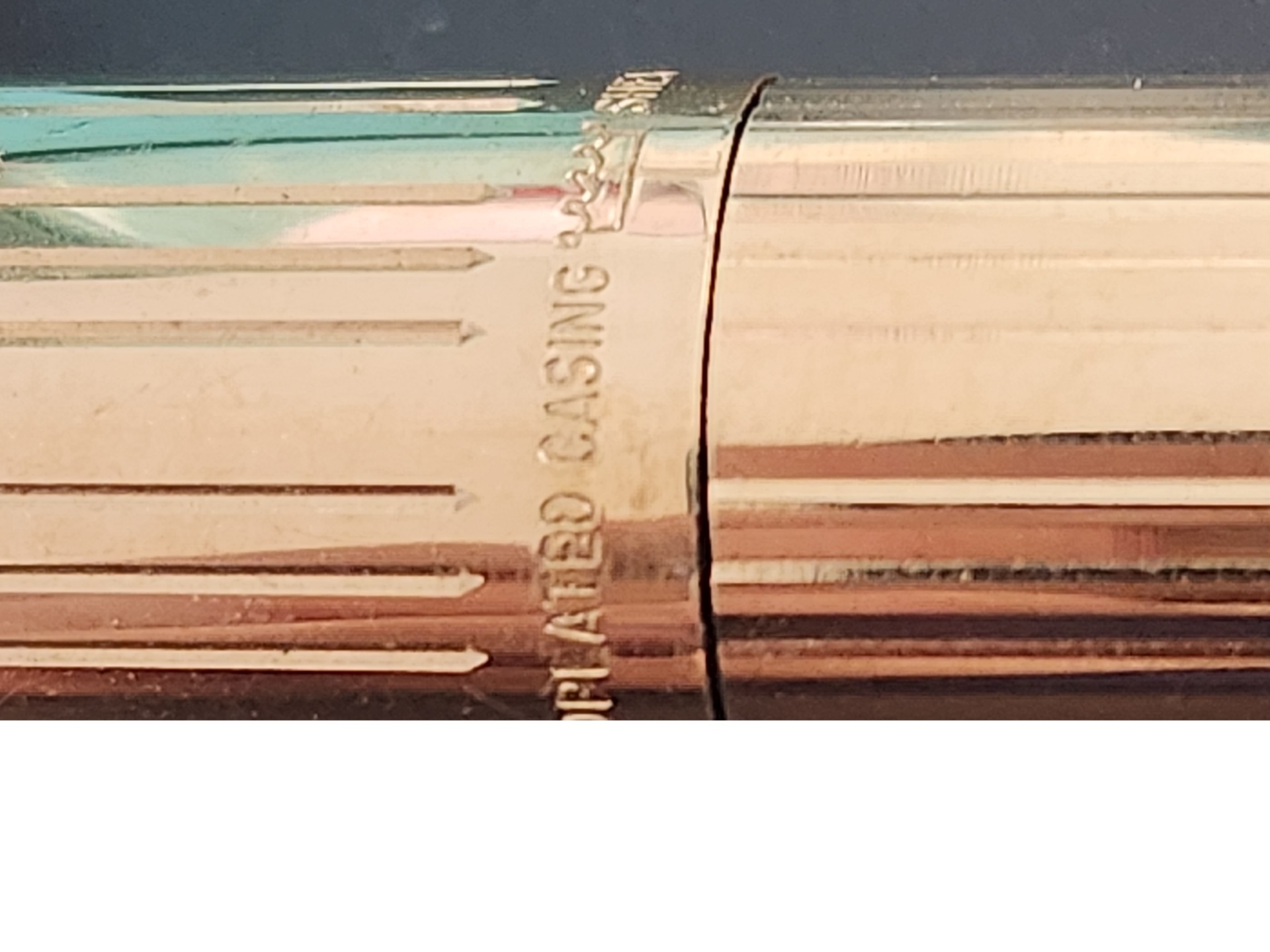Vintage Sheaffer U.S.A. Fountain Pen with 14K Nib – Fluted Barrel - image 8 of 14