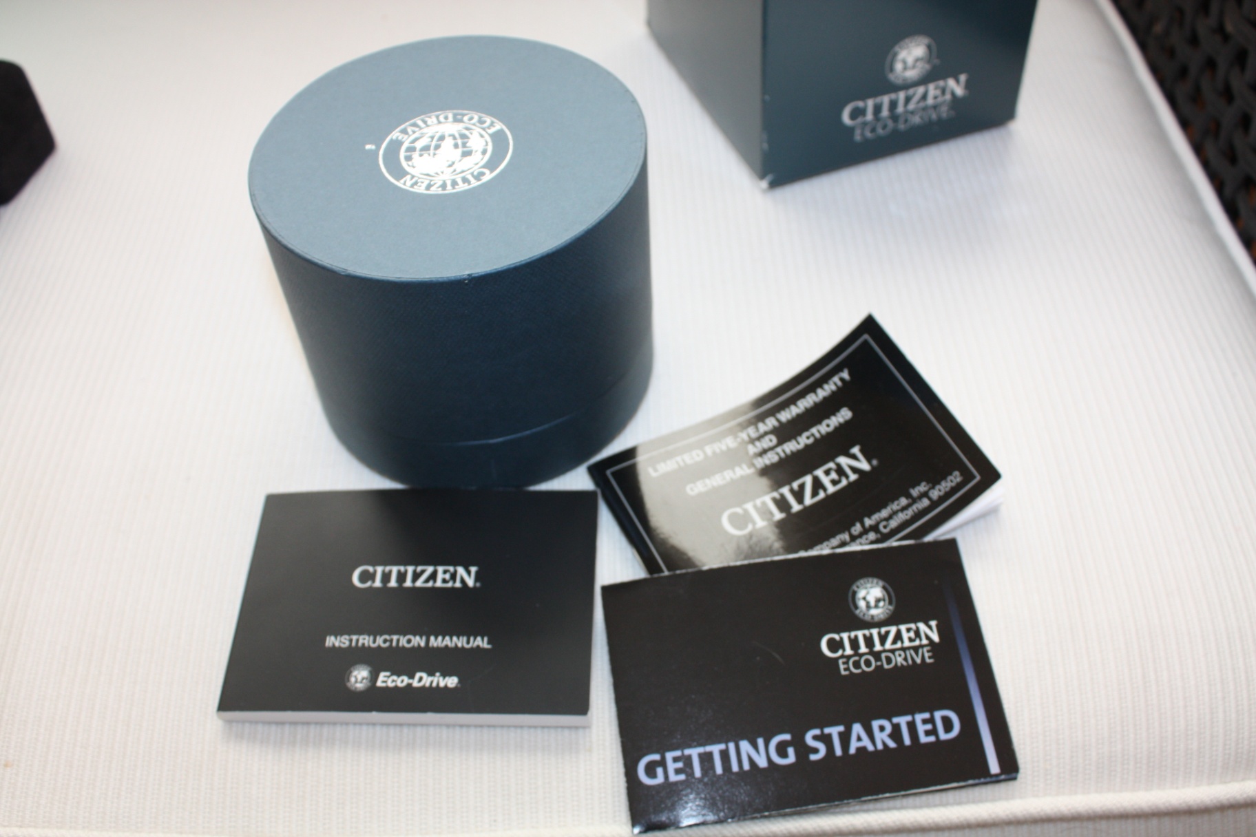 Citizen Eco-Drive Rectangular Watch – Crystal-Accent Bezel – BNIB w/ Box & Papers - image 4 of 7