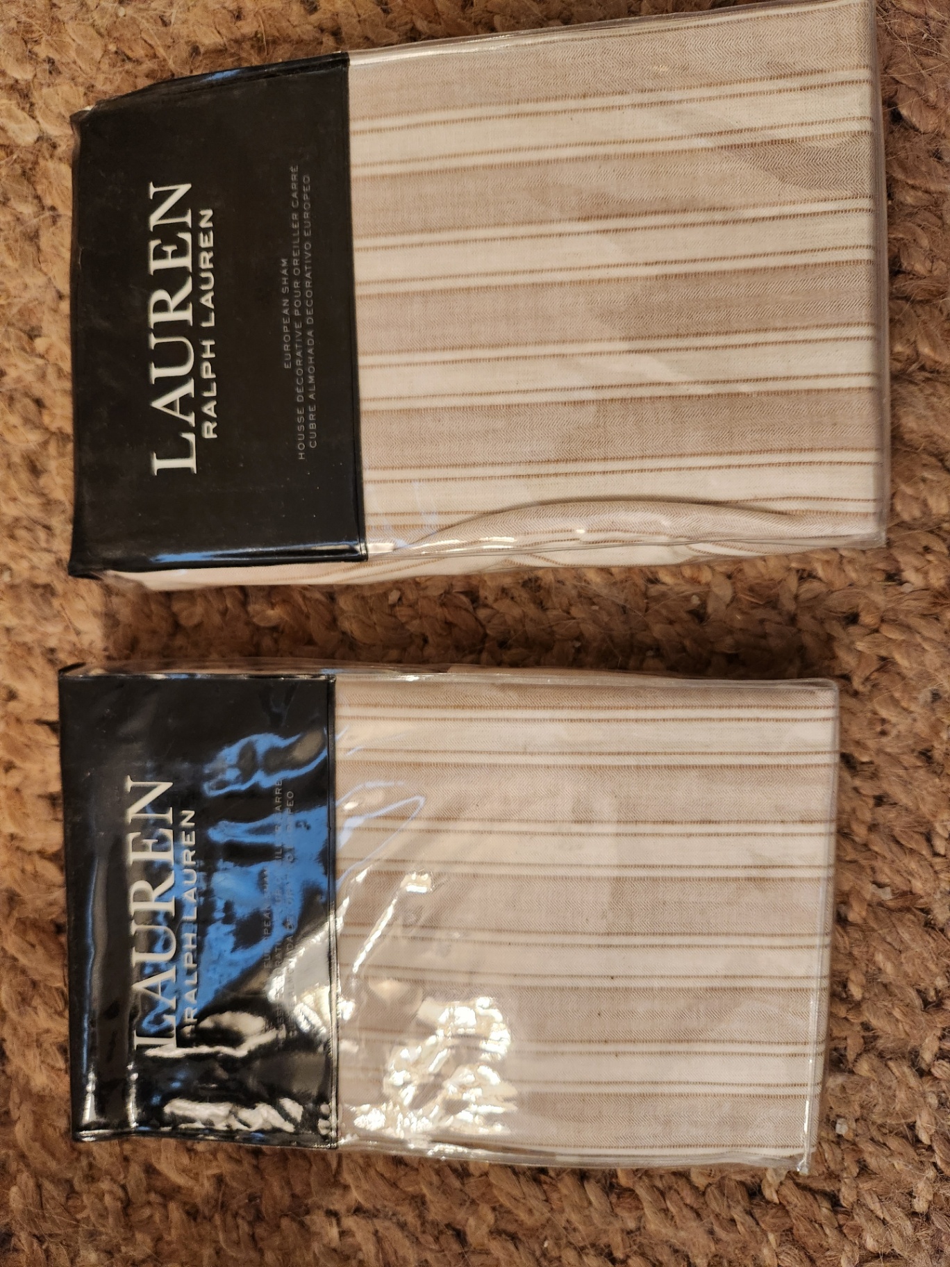 NIB Ralph Lauren Home "Graydon" Luxury King Bedding Collection - 7-Piece Designer Lot - image 10 of 13