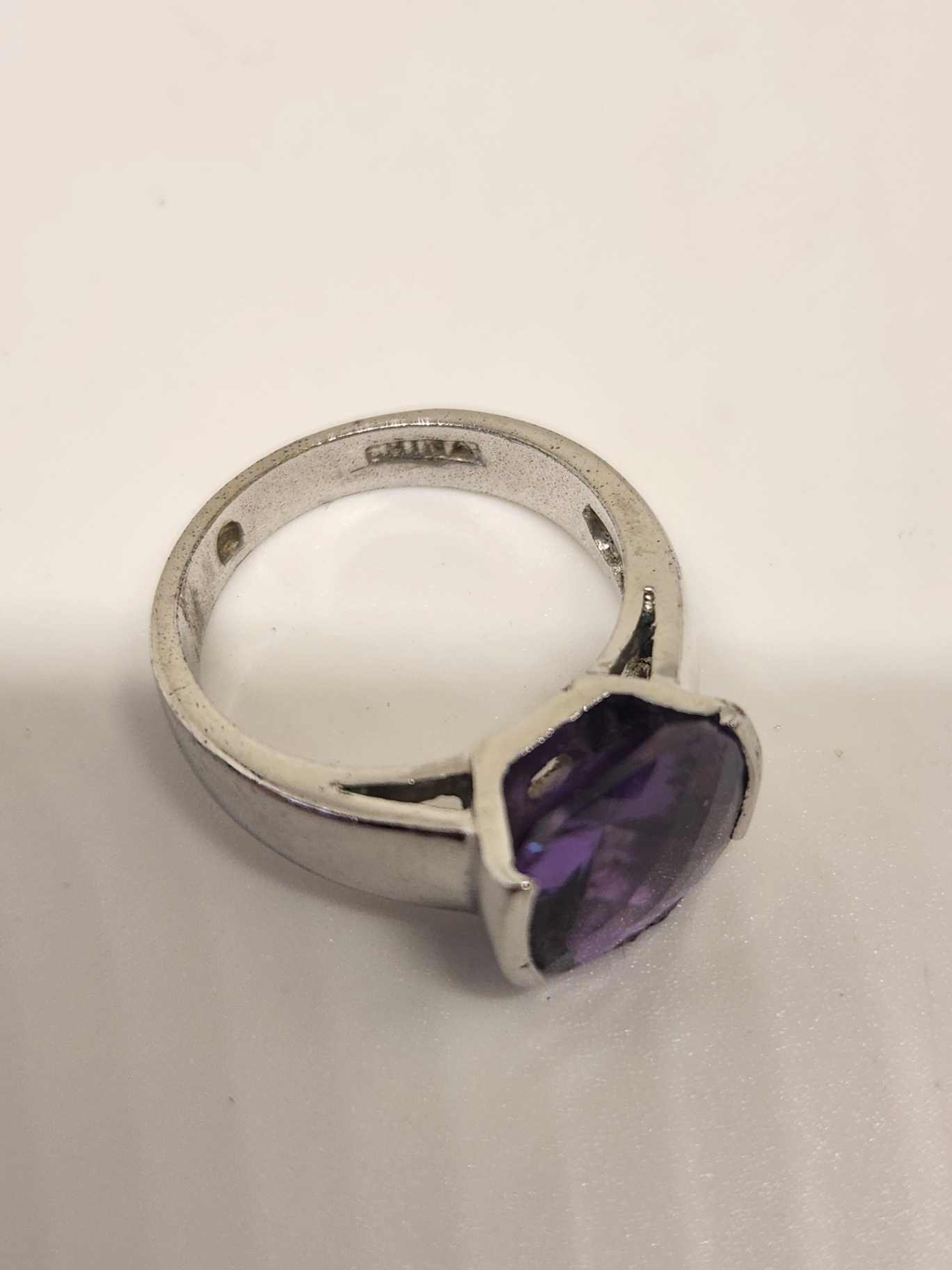 Jewelry Lot (Crystal Love & Protection) – bag of Rose Quartz, Amethyst Ring, Abalone pendant + Labradorite Pendant (all jewelry Sterling 925) - image 3 of 12