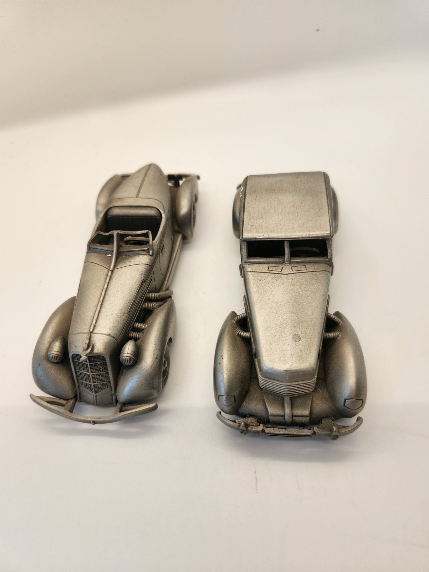 Pair of Cast Metal Art Deco Car Models – 1935 Auburn 851 Speedster & 1937 Cord 812 - image 5 of 7