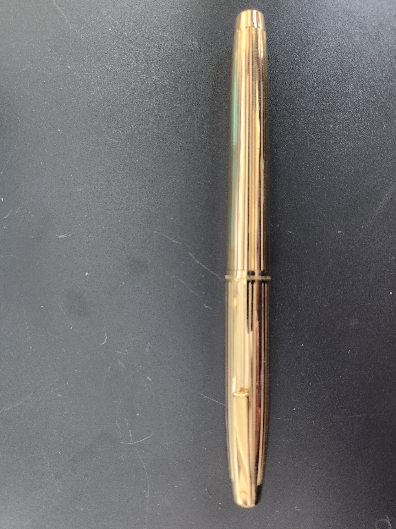 Vintage Sheaffer U.S.A. Fountain Pen with 14K Nib – Fluted Barrel - image 4 of 14