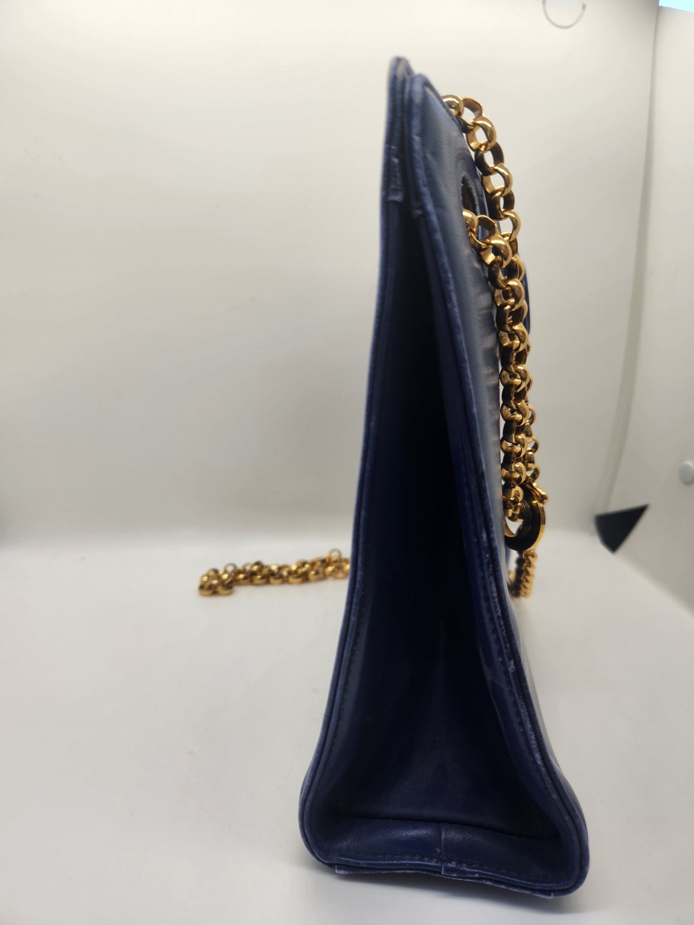 Tiffany & Co Vintage Logo Pochette Chain Shoulder Bag Handbag Purse - image 4 of 10