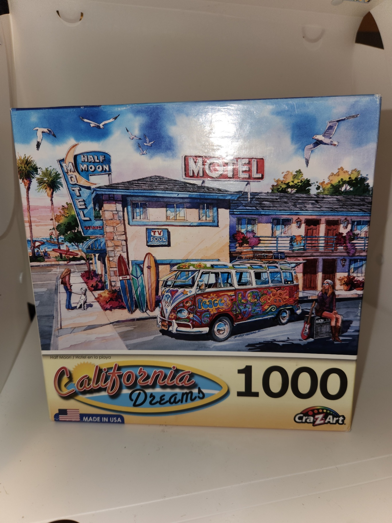 Board Game & Puzzle Lot – Monopoly Classic + 2 x 1000 Piece Puzzles (Galison & Cra-Z-Art) - image 7 of 13