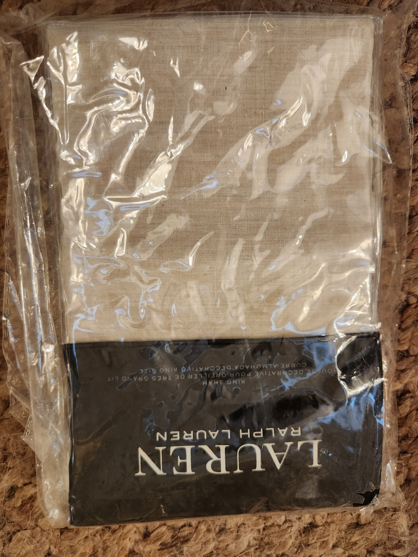 NIB Ralph Lauren Home "Graydon" Luxury King Bedding Collection - 7-Piece Designer Lot - image 7 of 13
