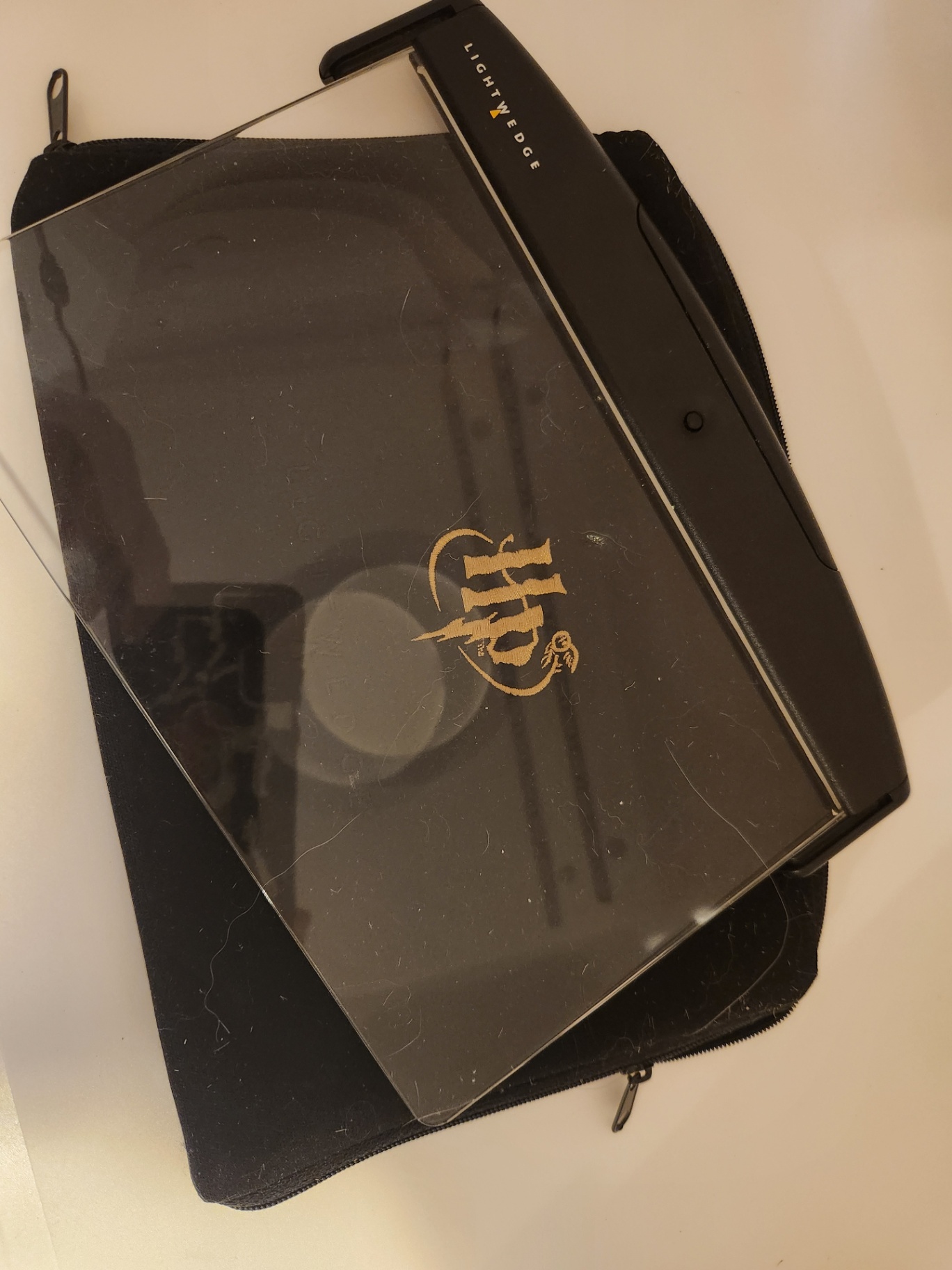 Harry Potter “LightWedge” LED Book Light with Original Hogwarts Zippered Pouch - image 6 of 8