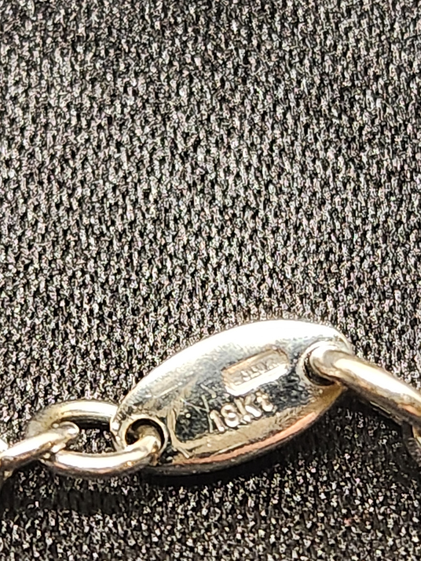 Vintage 18k White Gold Diamond Bracelet with Stylized "C" Hallmark - image 5 of 14