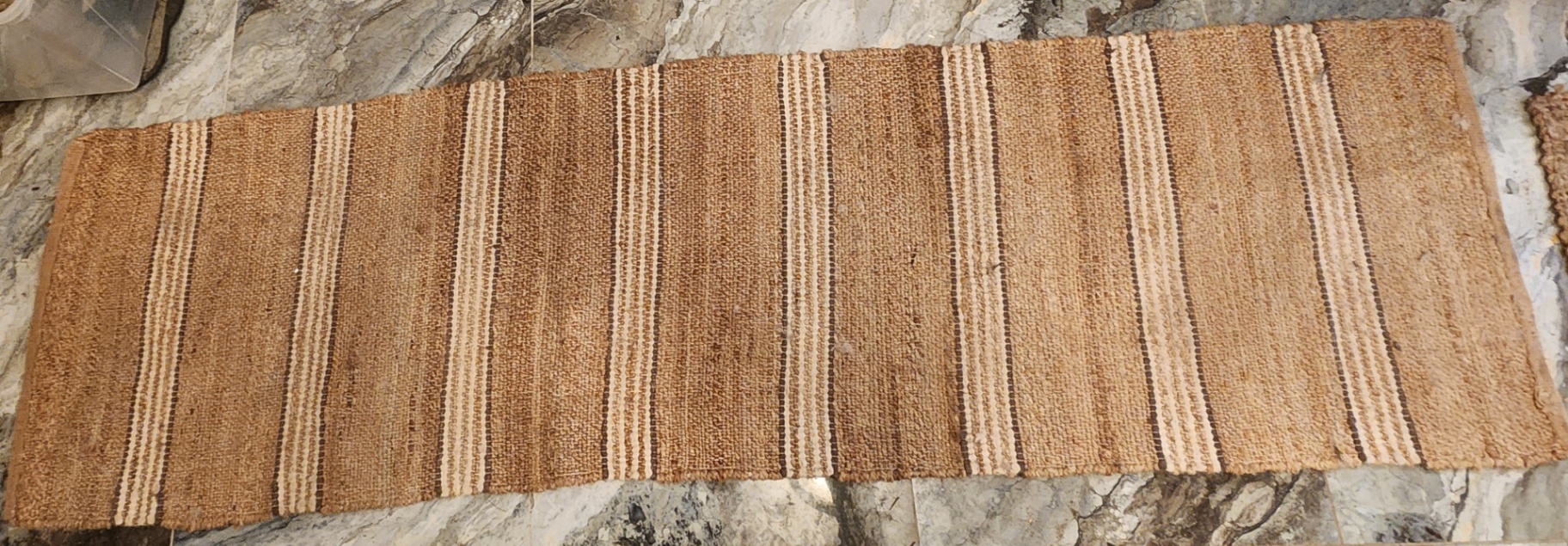 Momeni Chestnut Handwoven Wool Jute Runner Rug 2'3" by 8' - image 5 of 5