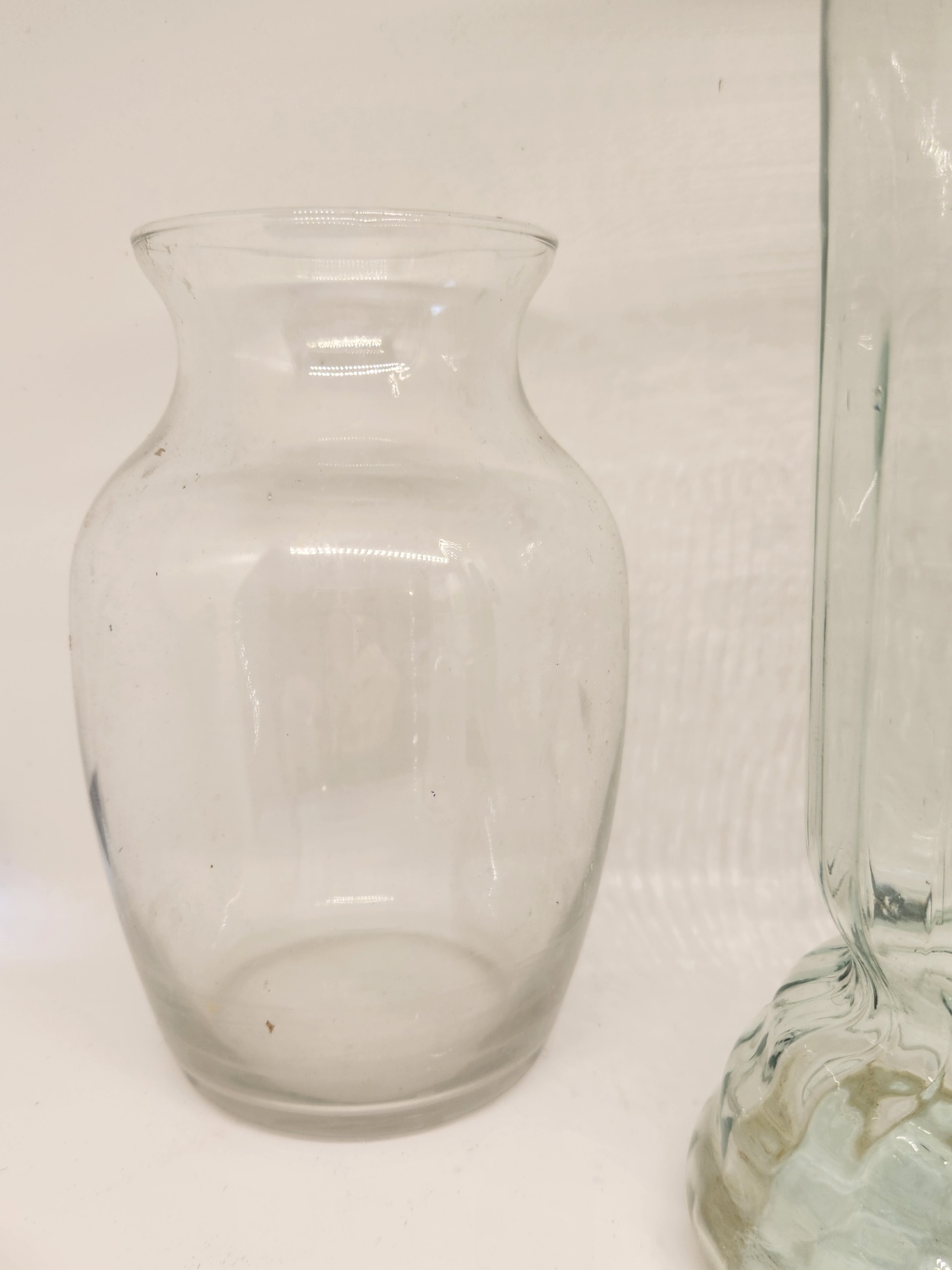 Glass Vase & Bottle Décor Lot + Copper Basket  - image 9 of 9