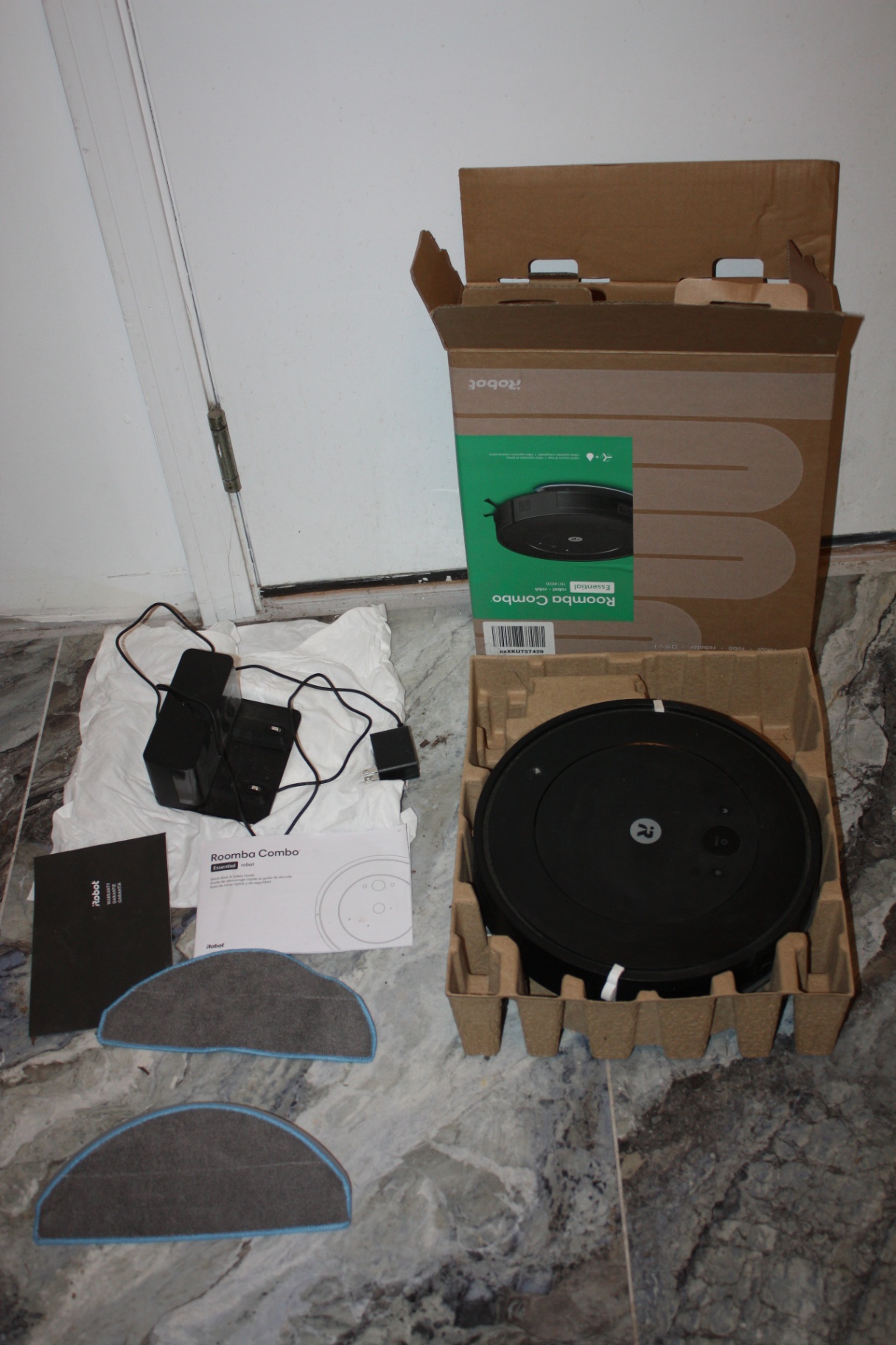 iRobot Roomba Combo Robot Vacuum & Mop with Box, Charger & Accessories - image 2 of 4