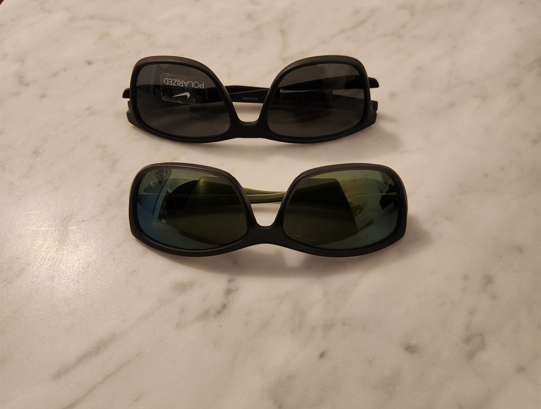 Two pairs (2) of Nike Sports Sunglasses - Polarized Unrest EVO954 & Mirror Nike Flex Finesse EVO995  - image 1 of 8