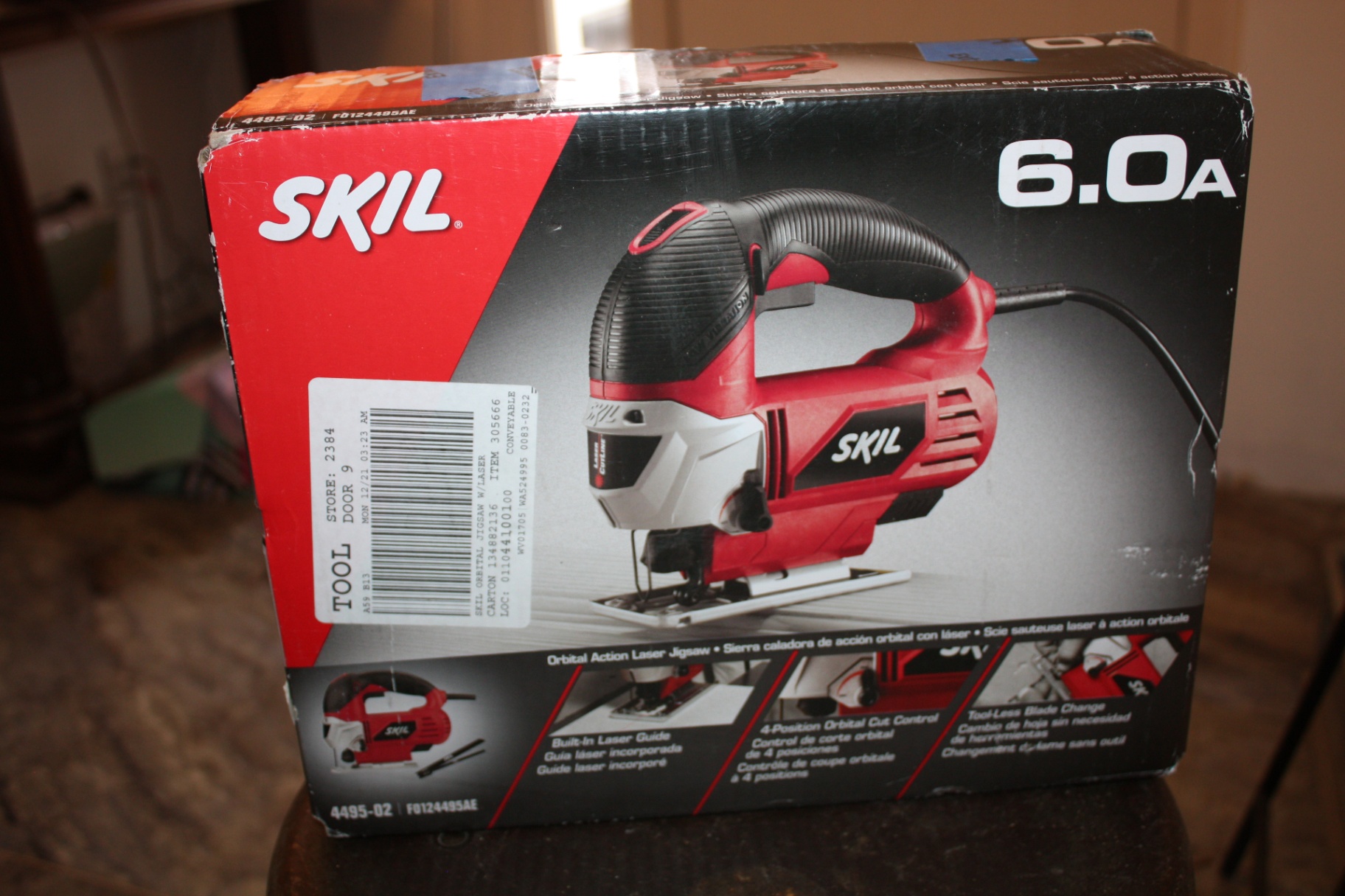 SKIL 6 -Amp Variable Speed Keyless Jigsaw - image 2 of 3