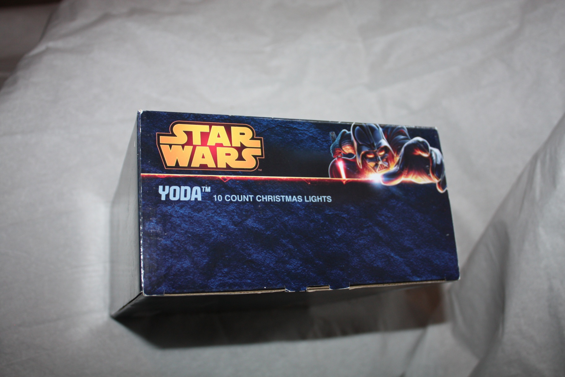 BNIB Vintage-y Star Wars Christmas String Lights Yoda Indoor/Outdoor Tested 10 Lights - image 2 of 4