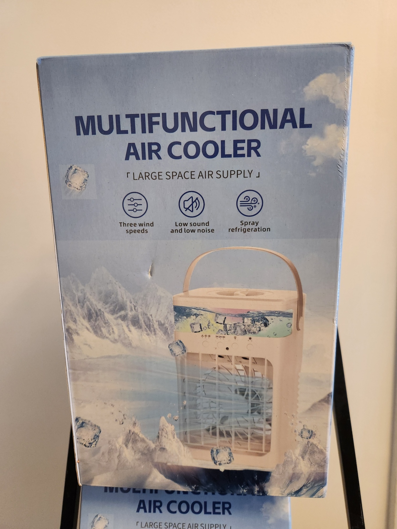 (Lot of 2) Multifunctional Portable Air Coolers with 3 Wind Speeds and Spray Refrigeration NIB - image 2 of 6