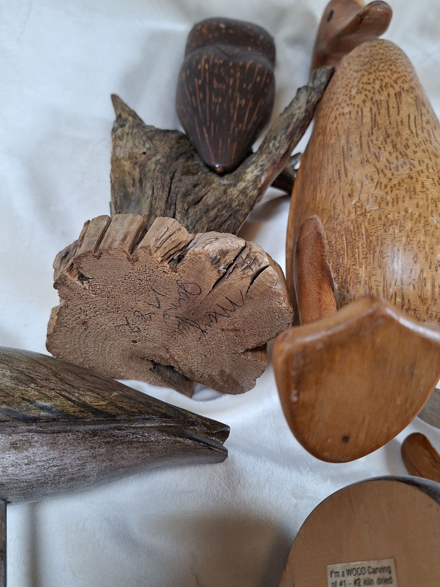 Collection of Carved Wooden Bird Figurines - image 8 of 8