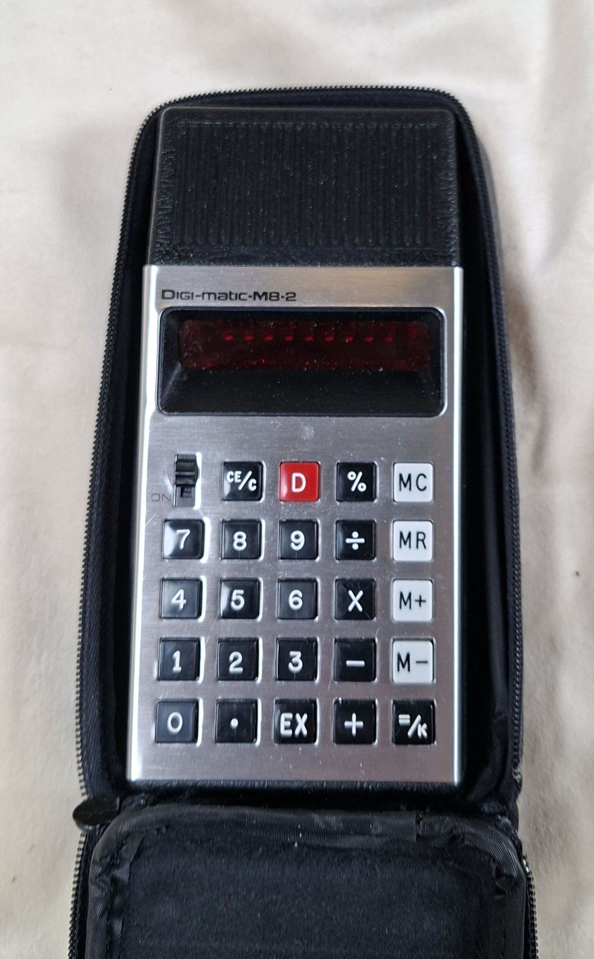 Sears Digi-matic-M8-2 Electronic Calculator with Case and Manual - image 3 of 5