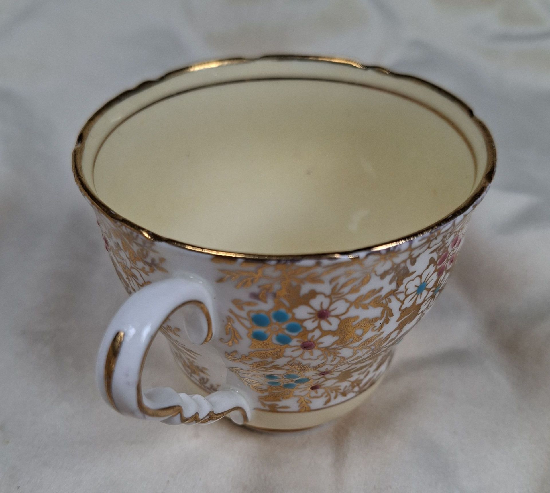Royal Stafford Bone China Teacup and Saucer - image 6 of 6