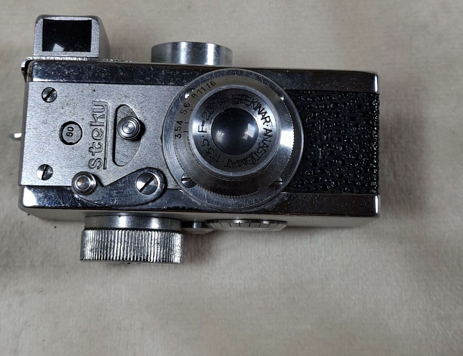 Steky 1940-1950s Subminiature Film Camera Japanese Pearl Harbor? - image 2 of 6