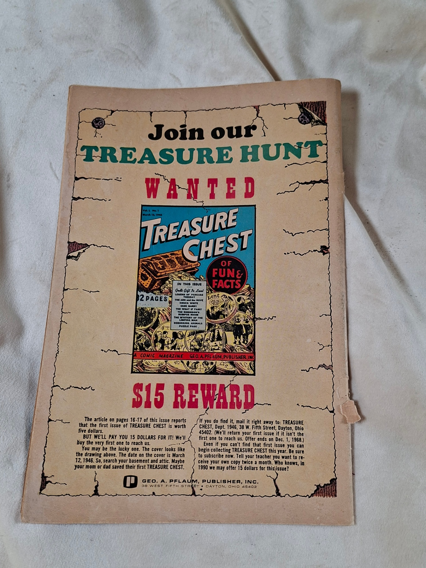 Treasure Chest vintage comic magazines and inserts - image 2 of 5