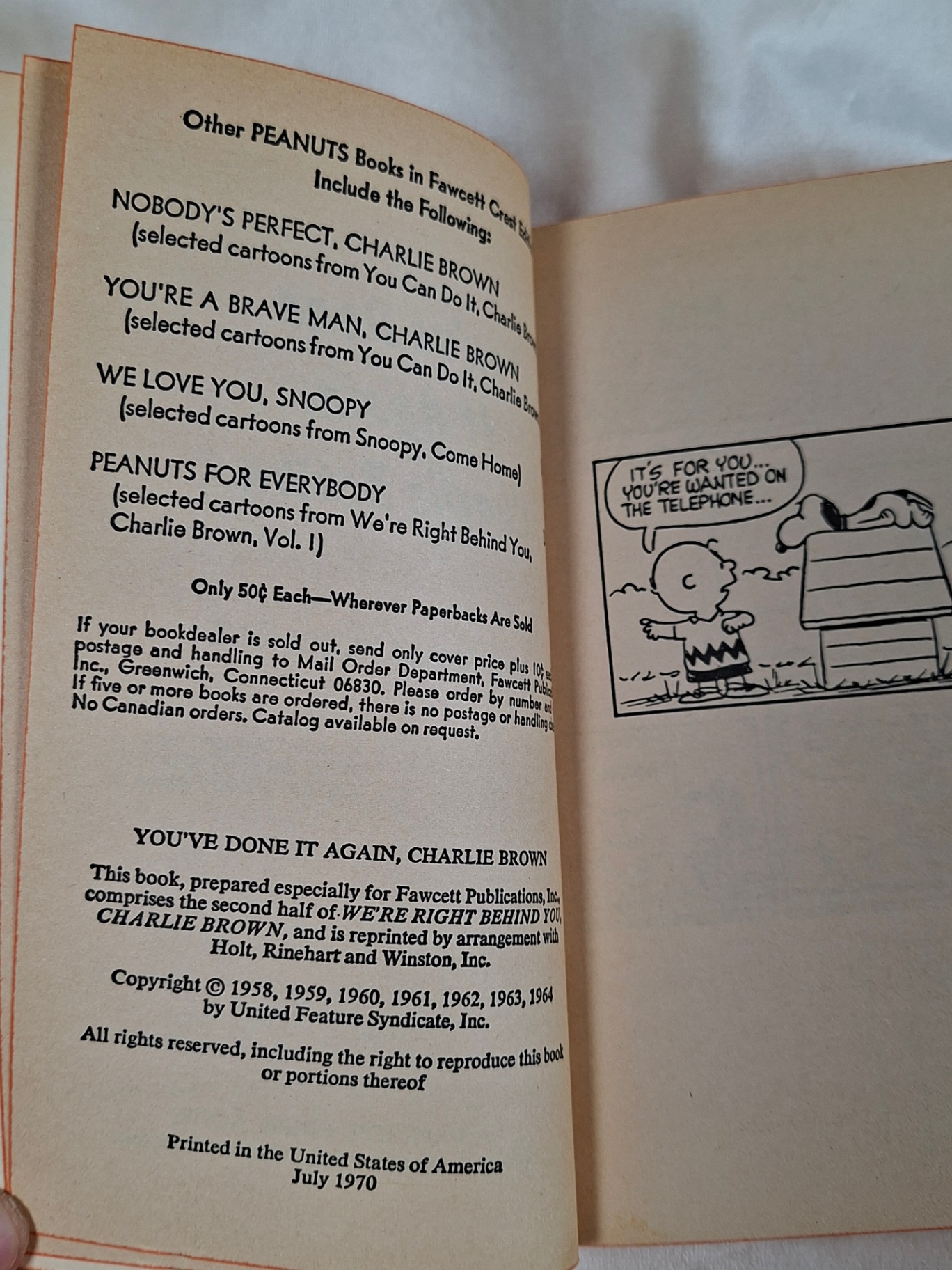 Peanuts Comics Collection: Snoopy Vol. I and You've Done It Again, Charlie Brown - image 6 of 6