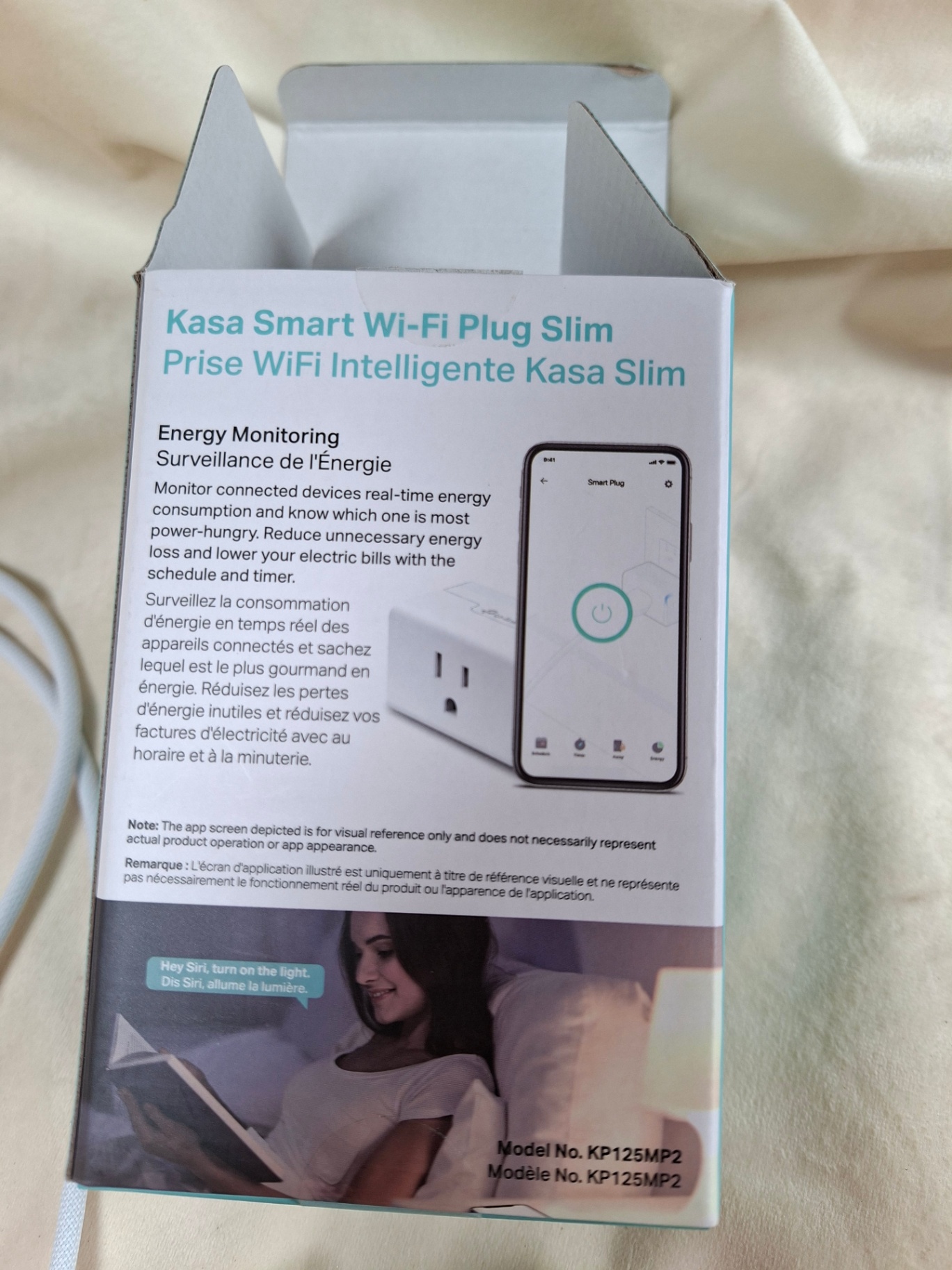 Kasa Smart Wi‑Fi Plug Slim Energy Monitoring Outlets (2‑Pack) PLUS Charging Cords! - image 5 of 5