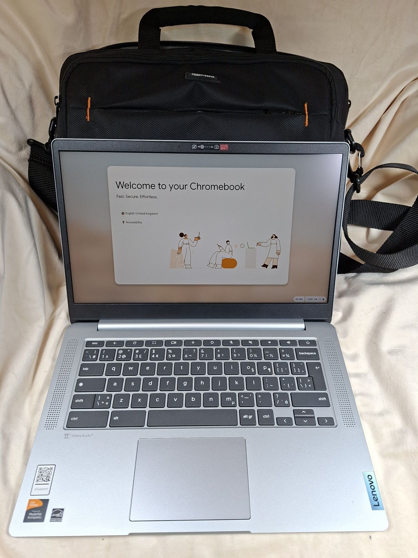 Lenovo IdeaPad Slim 3 Chromebook Laptop with Accessories - image 4 of 6